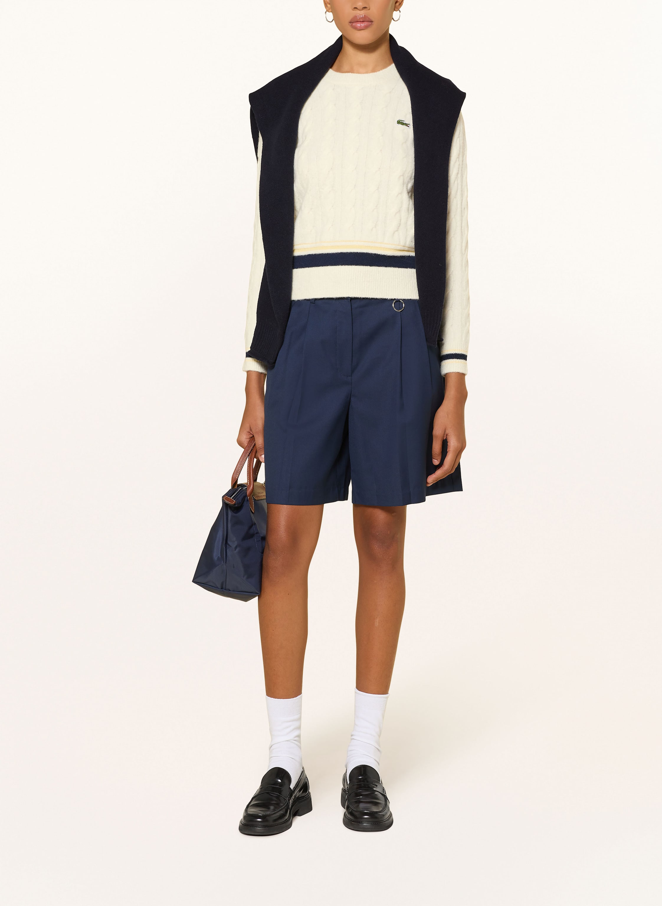 Thumbnail - Lacoste Pullover beige