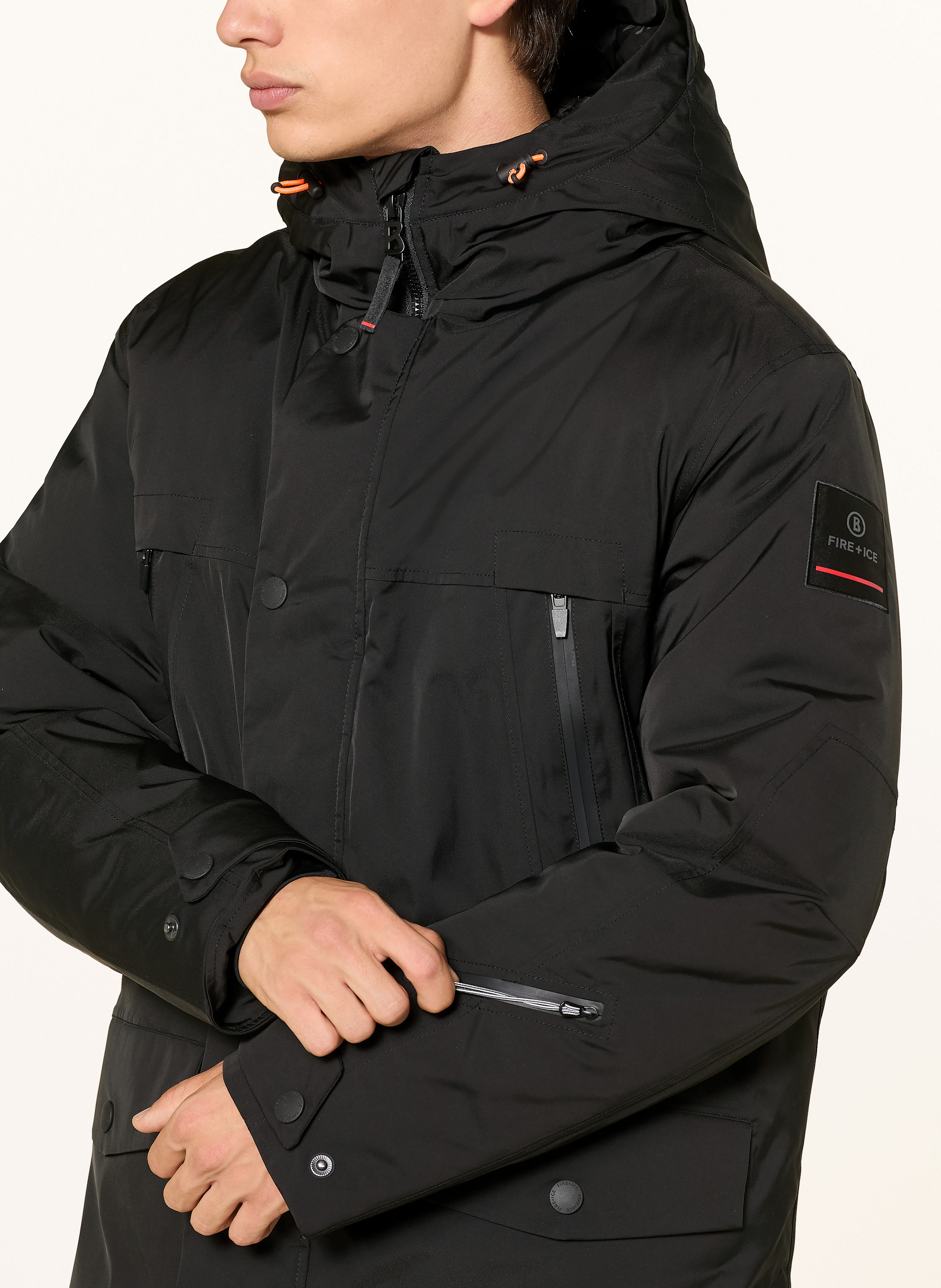 Thumbnail - Fire+Ice Parka Jesper-T schwarz