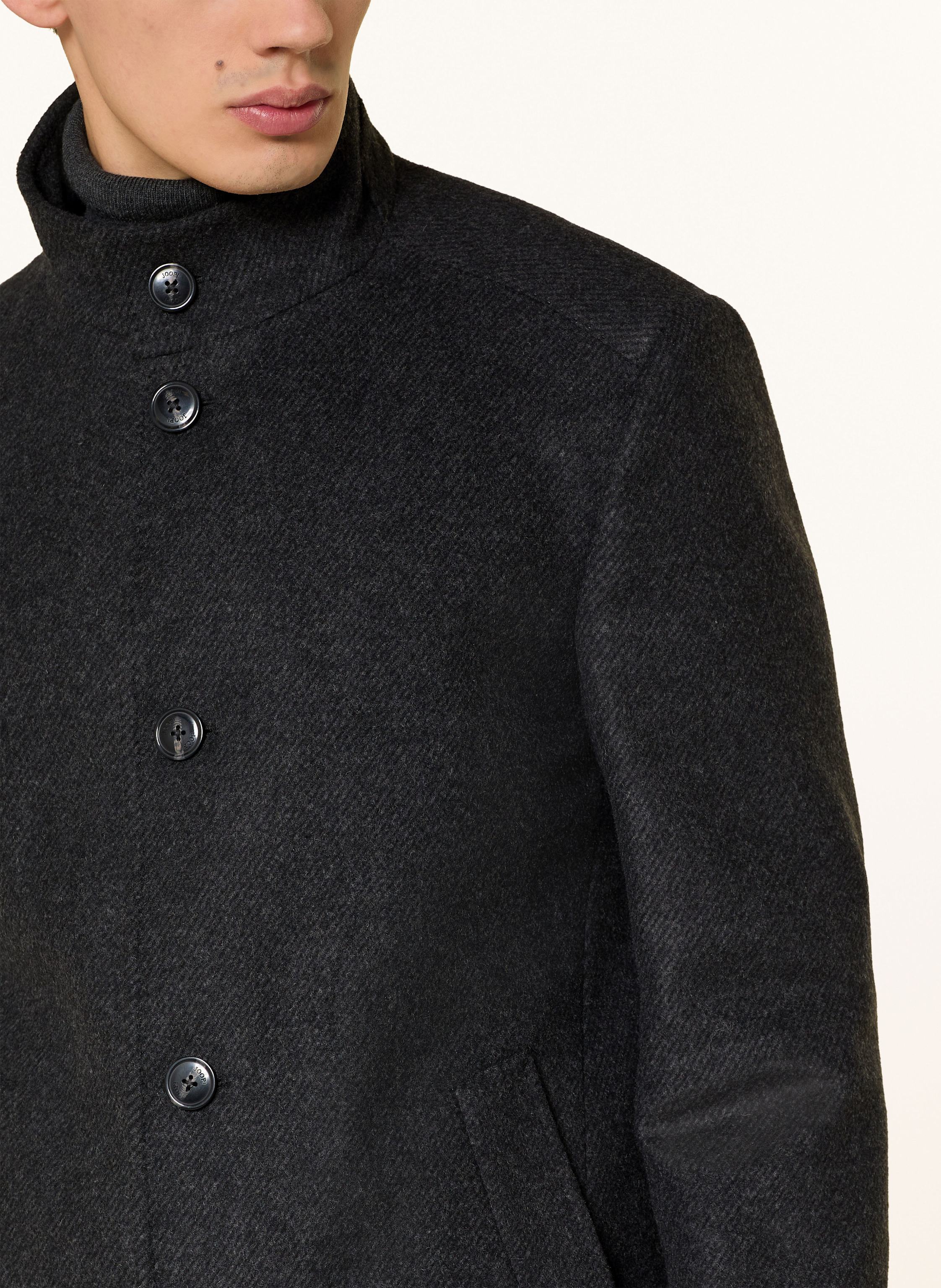 Thumbnail - Joop! Wollmantel Maron grau