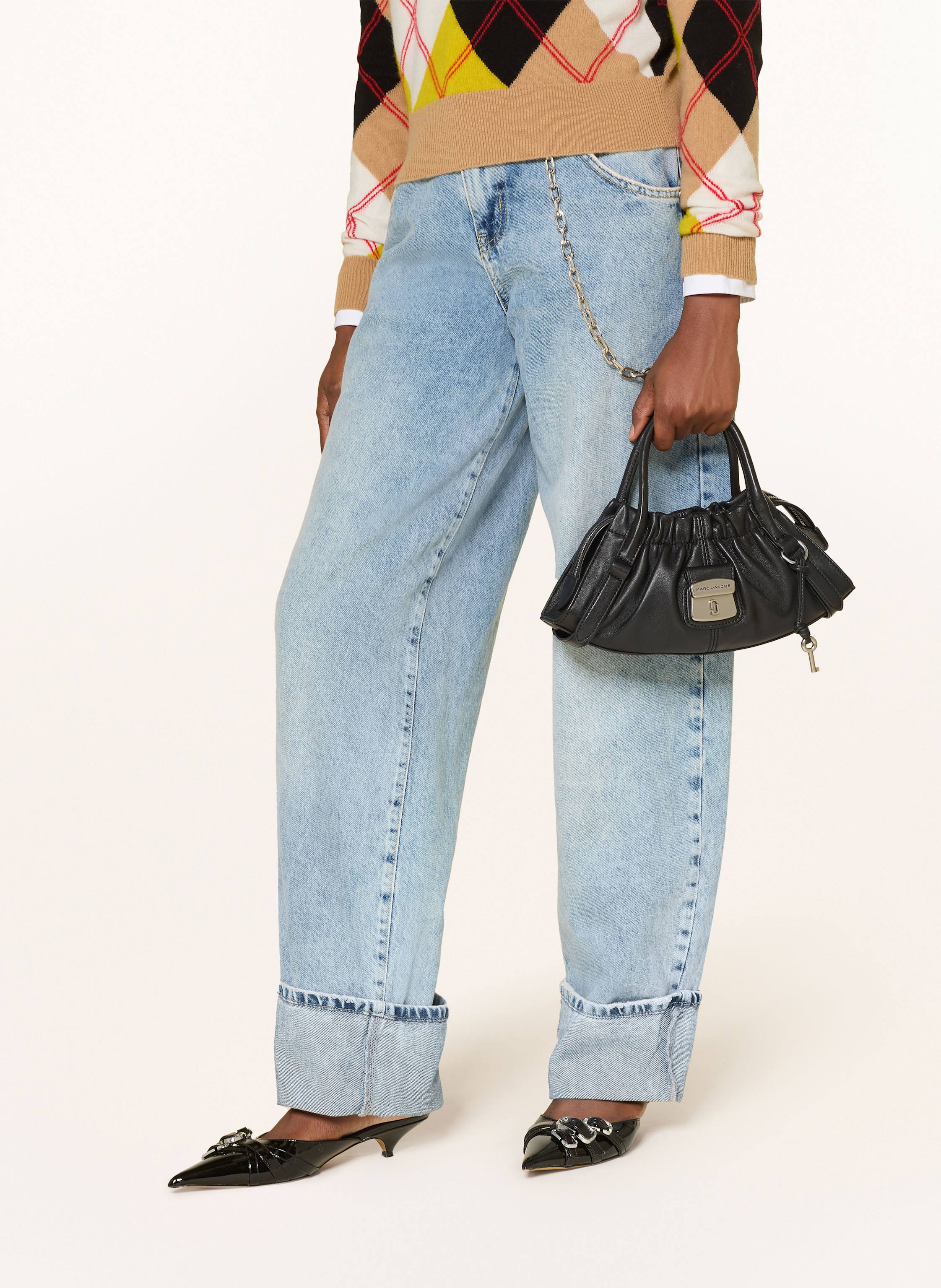 Thumbnail - Marc Jacobs Handtasche The Cristina Small Satchel schwarz