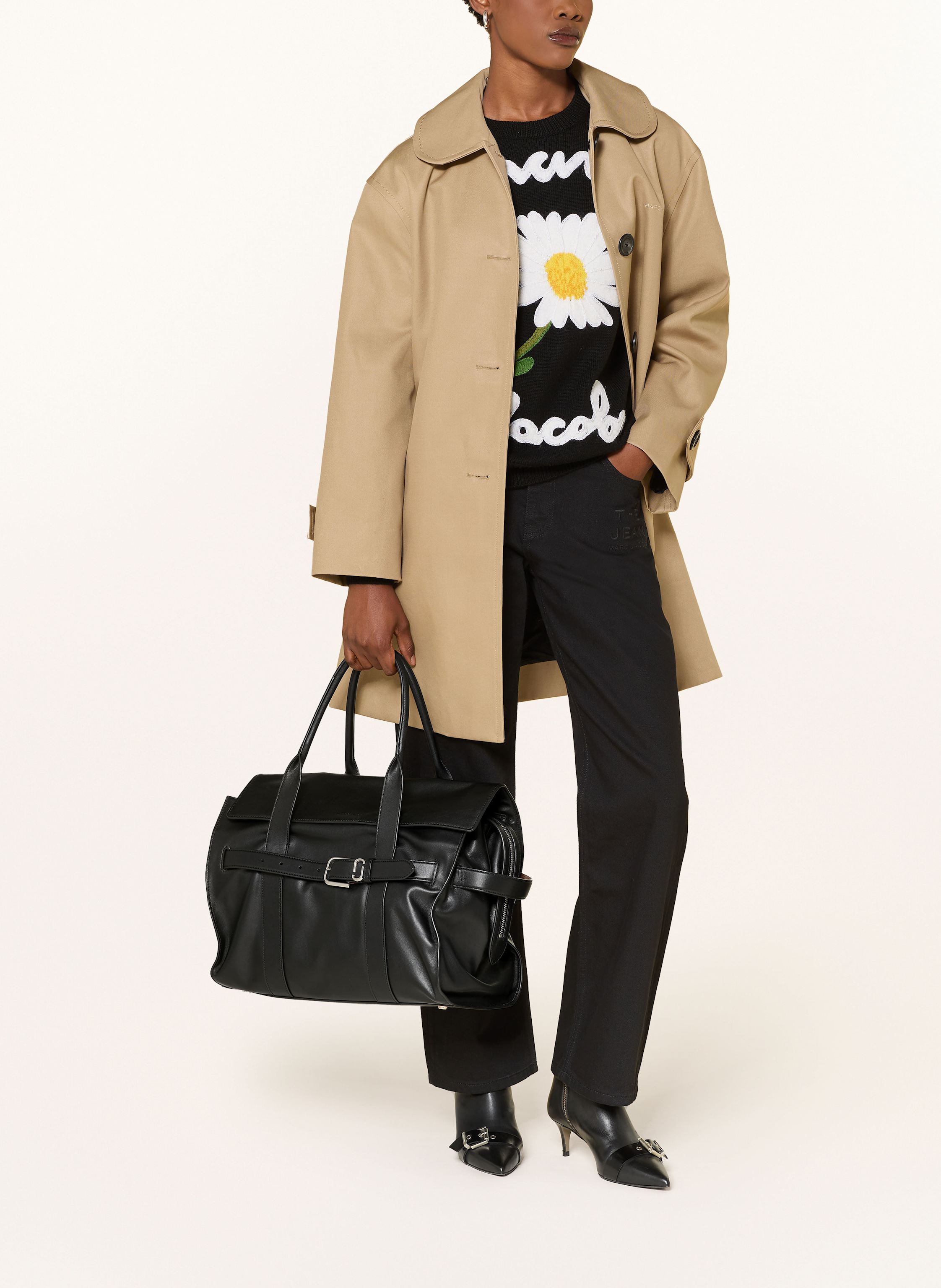 Thumbnail - Marc Jacobs Handtasche The Dakota Tote Ueb Belted schwarz