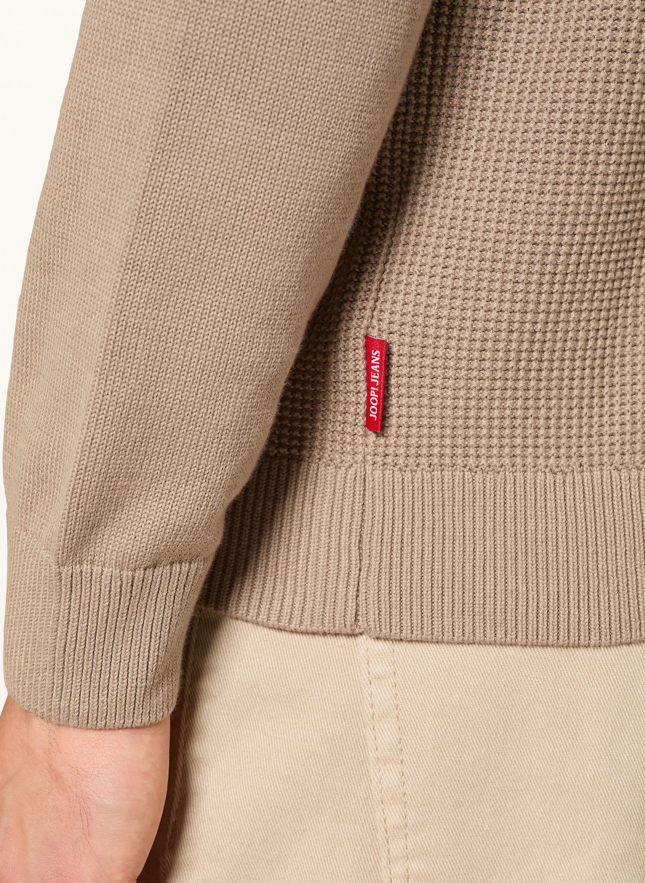 Thumbnail - Joop! Jeans Strickjacke Olegor beige