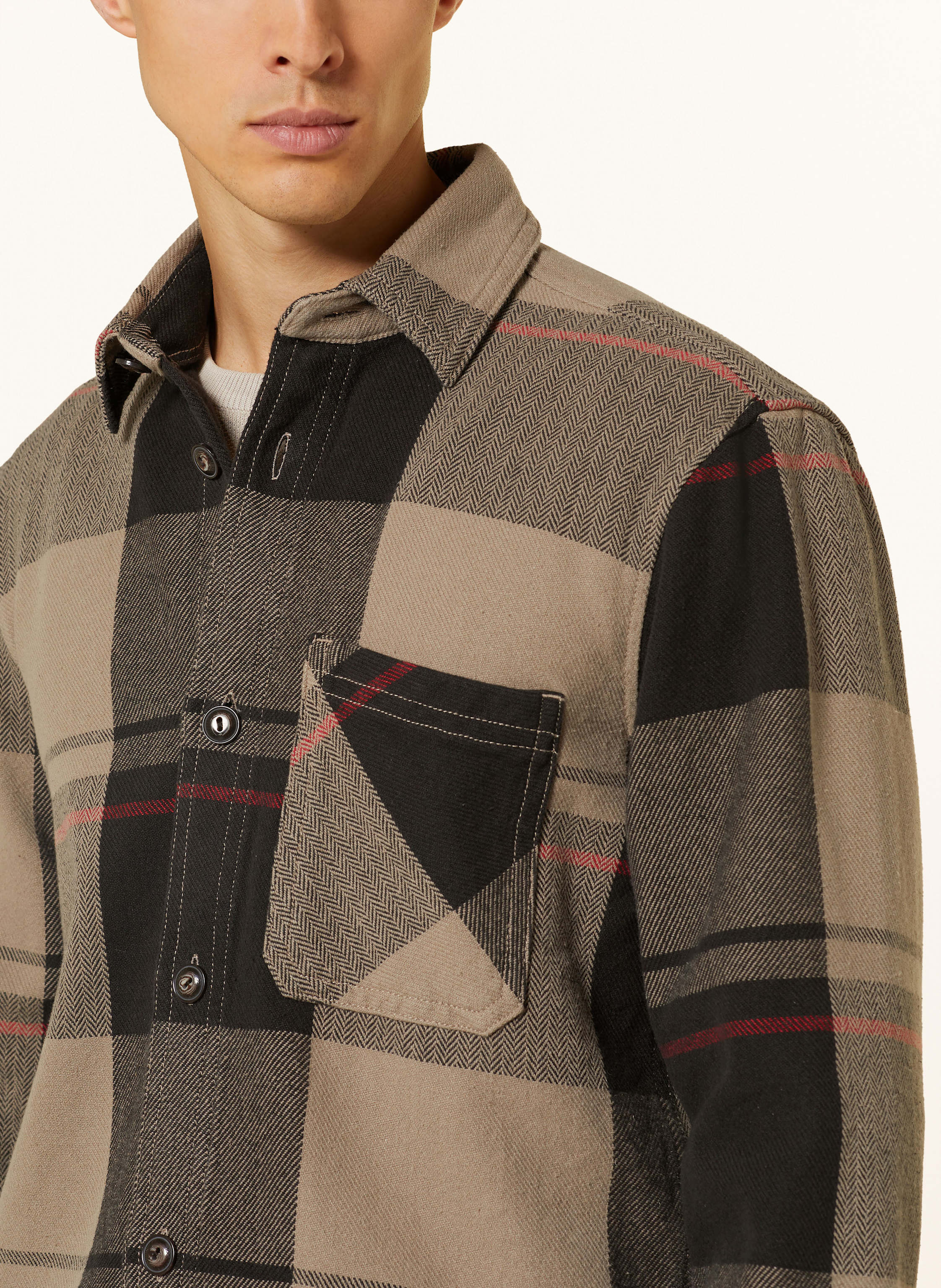 Thumbnail - Joop! Jeans Overshirt Harvi beige