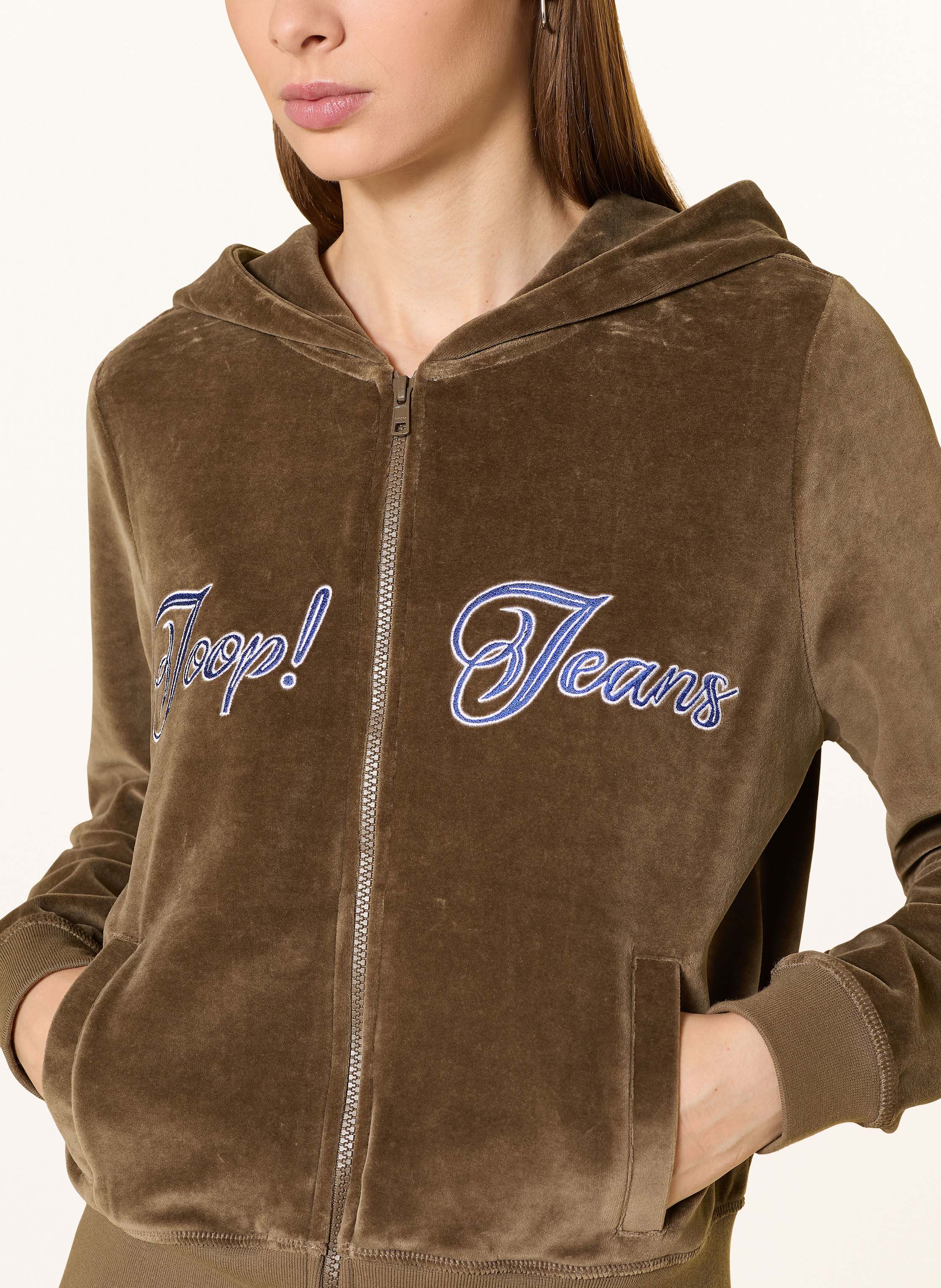 Thumbnail - Joop! Jeans Nickijacke Torina gruen