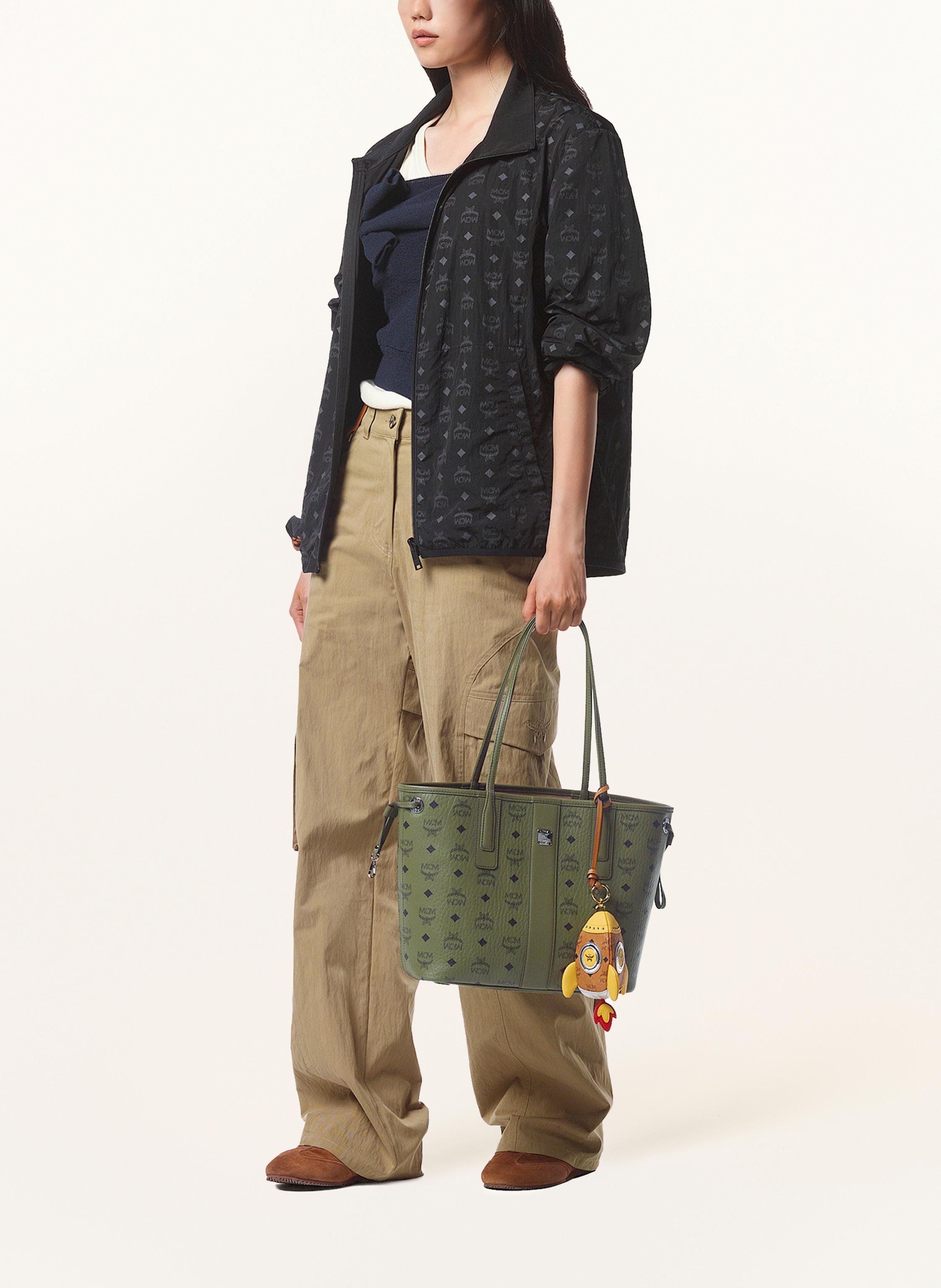 Thumbnail - Mcm Shopper Liz Mit Pouch gruen