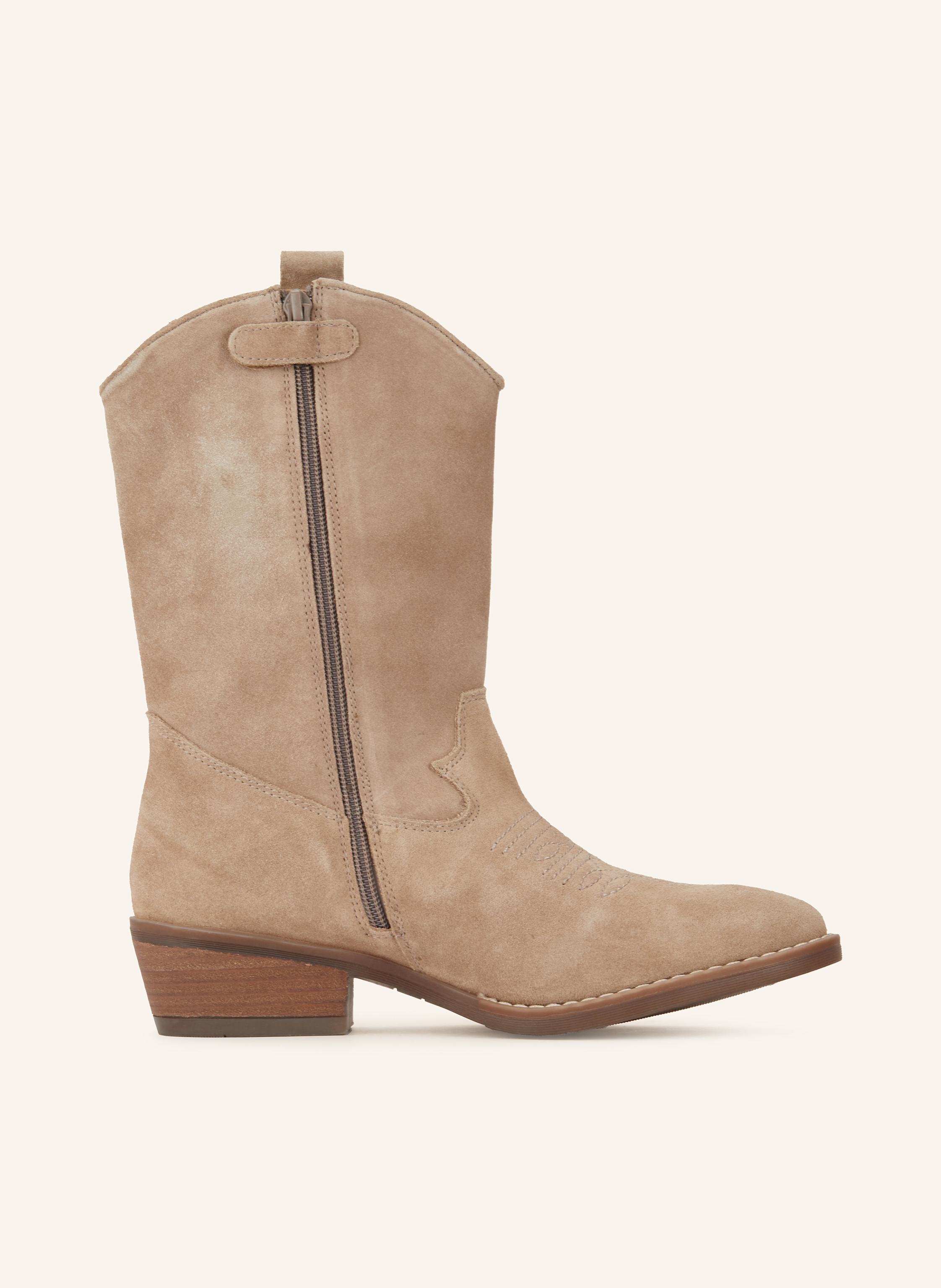 Thumbnail - Tommy Hilfiger Cowboy Boots beige