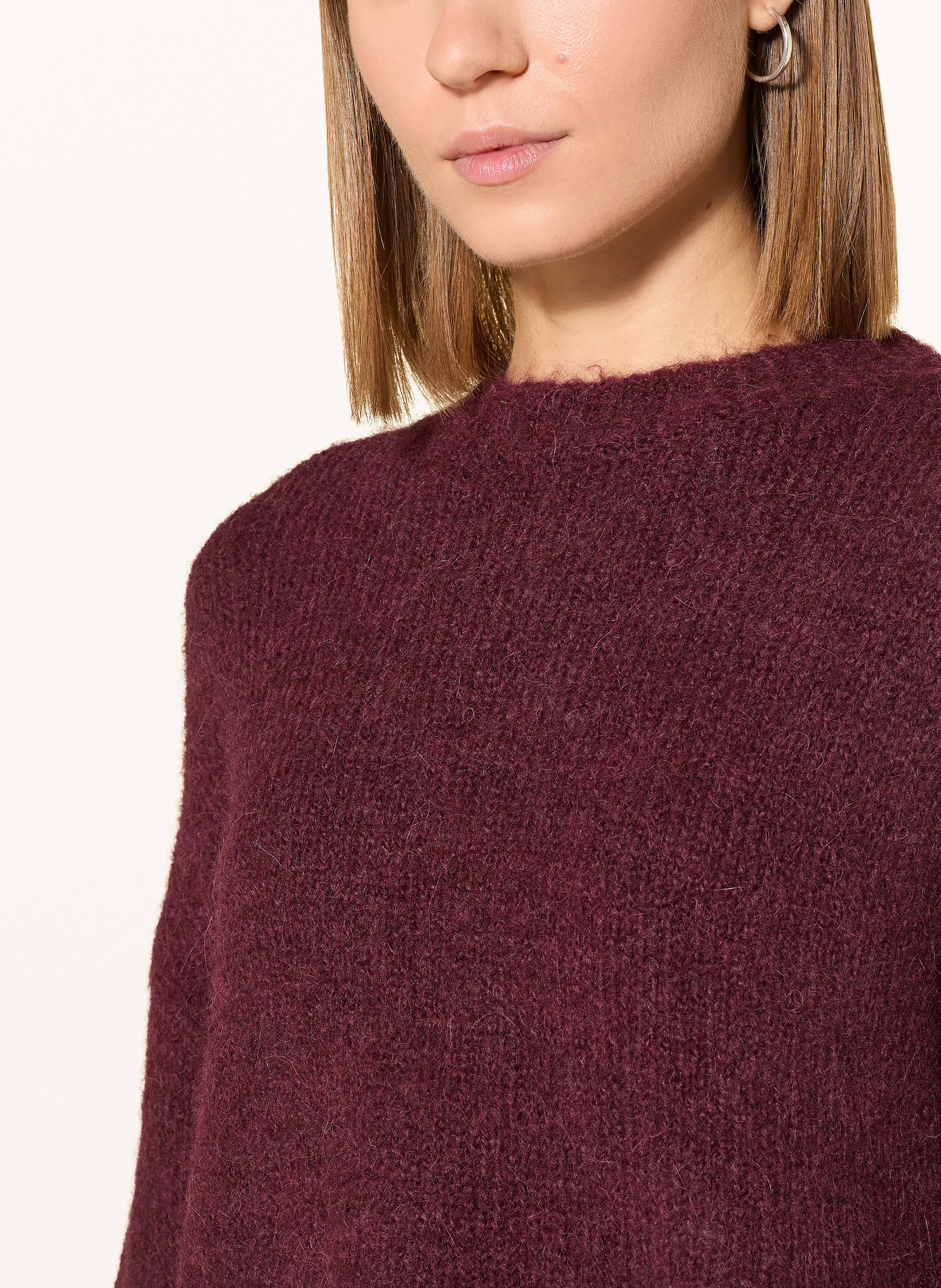 Thumbnail - Selected Femme Pullover Mit Alpaka rot