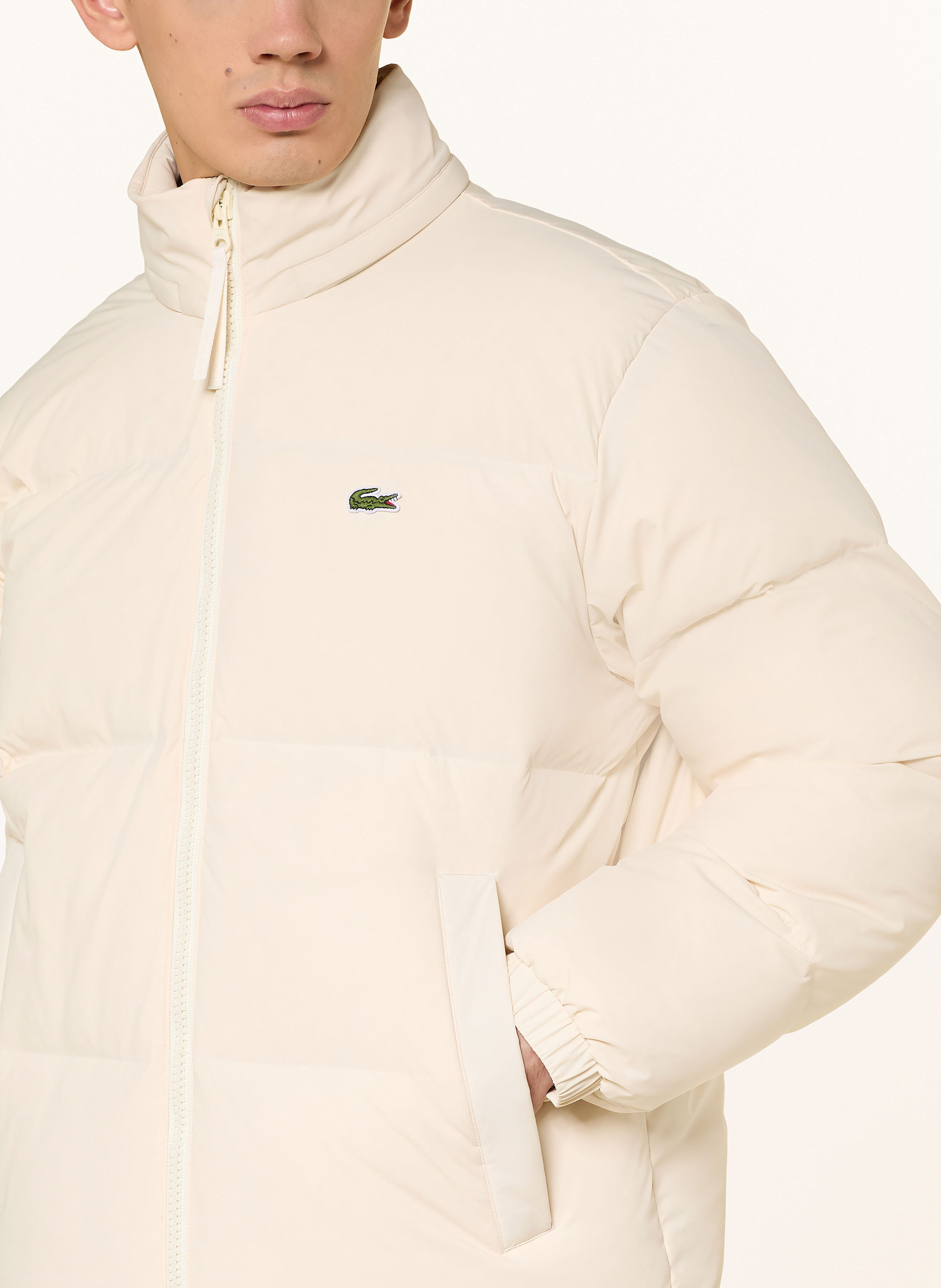 Thumbnail - Lacoste Daunenjacke weiss