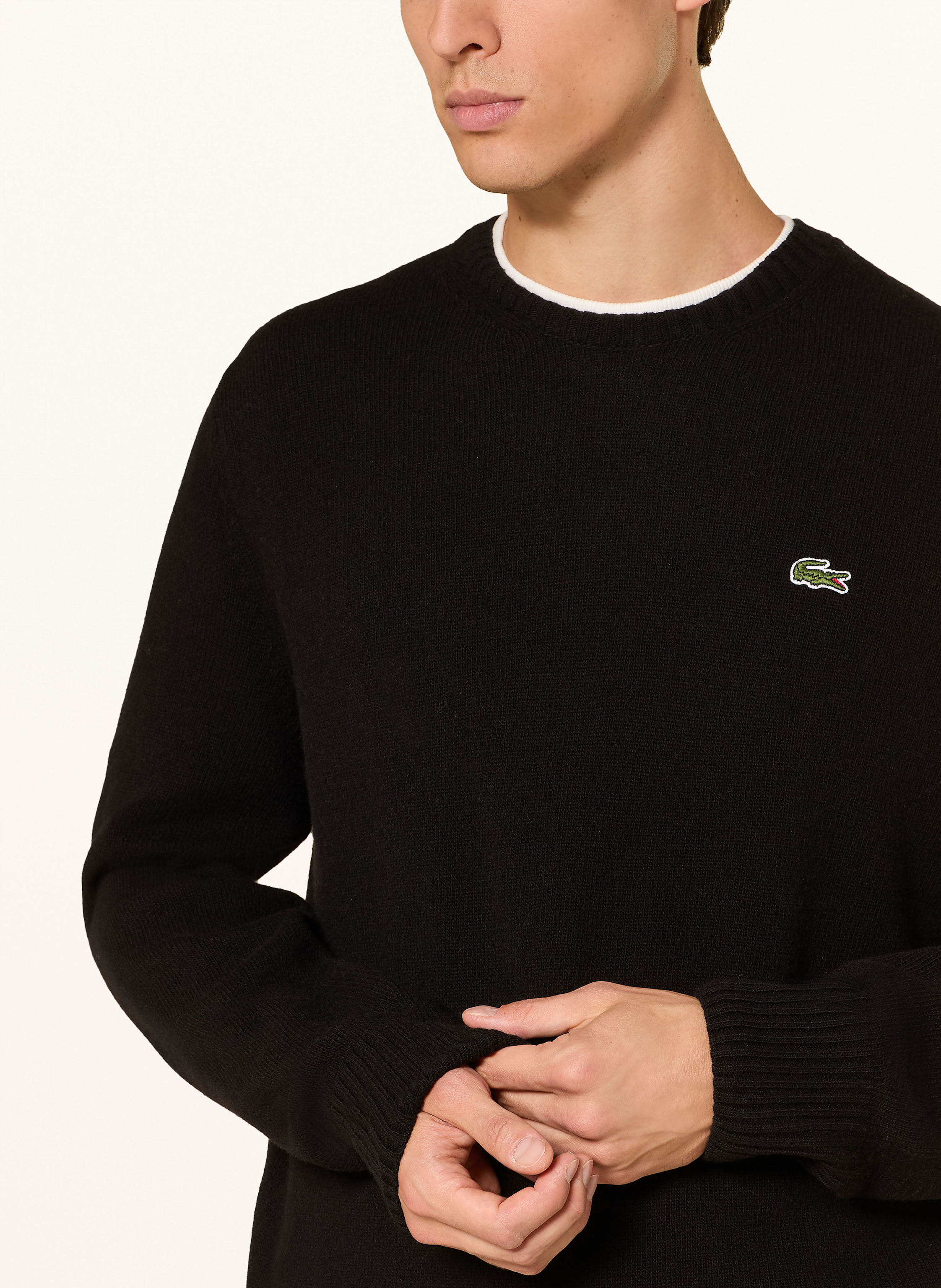 Thumbnail - Lacoste Pullover schwarz