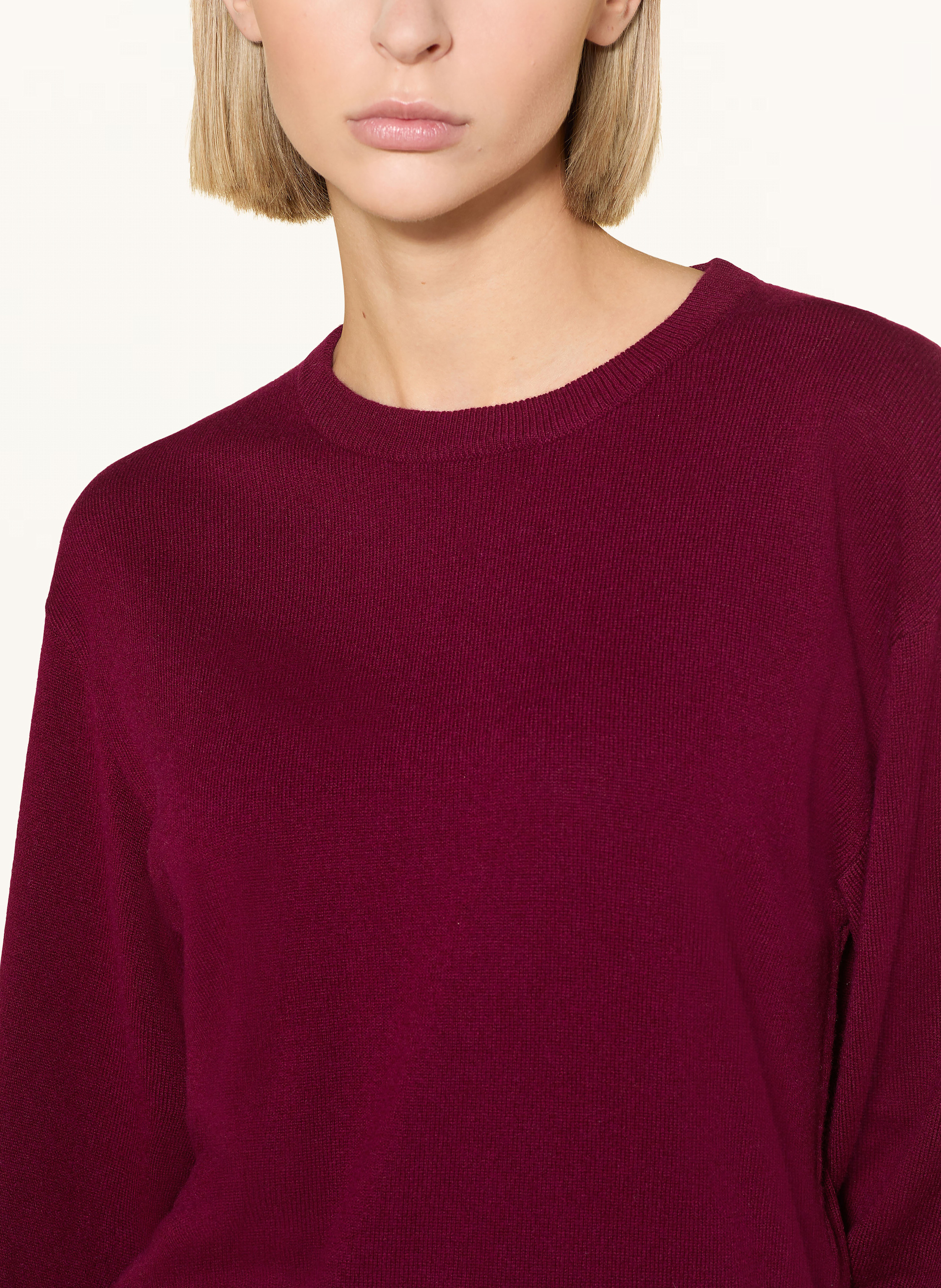 Thumbnail - Eres Lounge-Pullover Famous Mit Cashmere rot