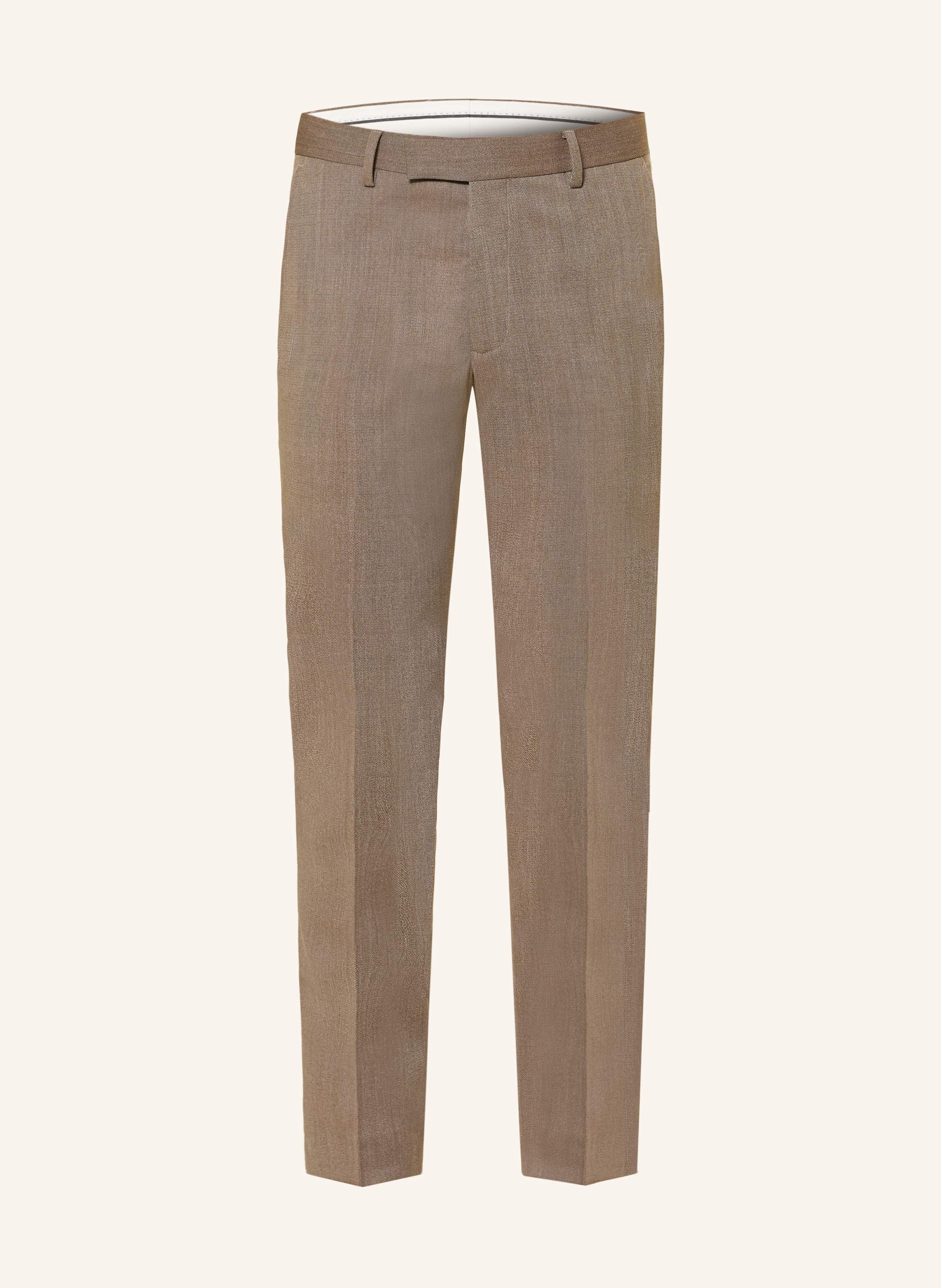 Pierre Cardin Anzughose Regular Fit braun