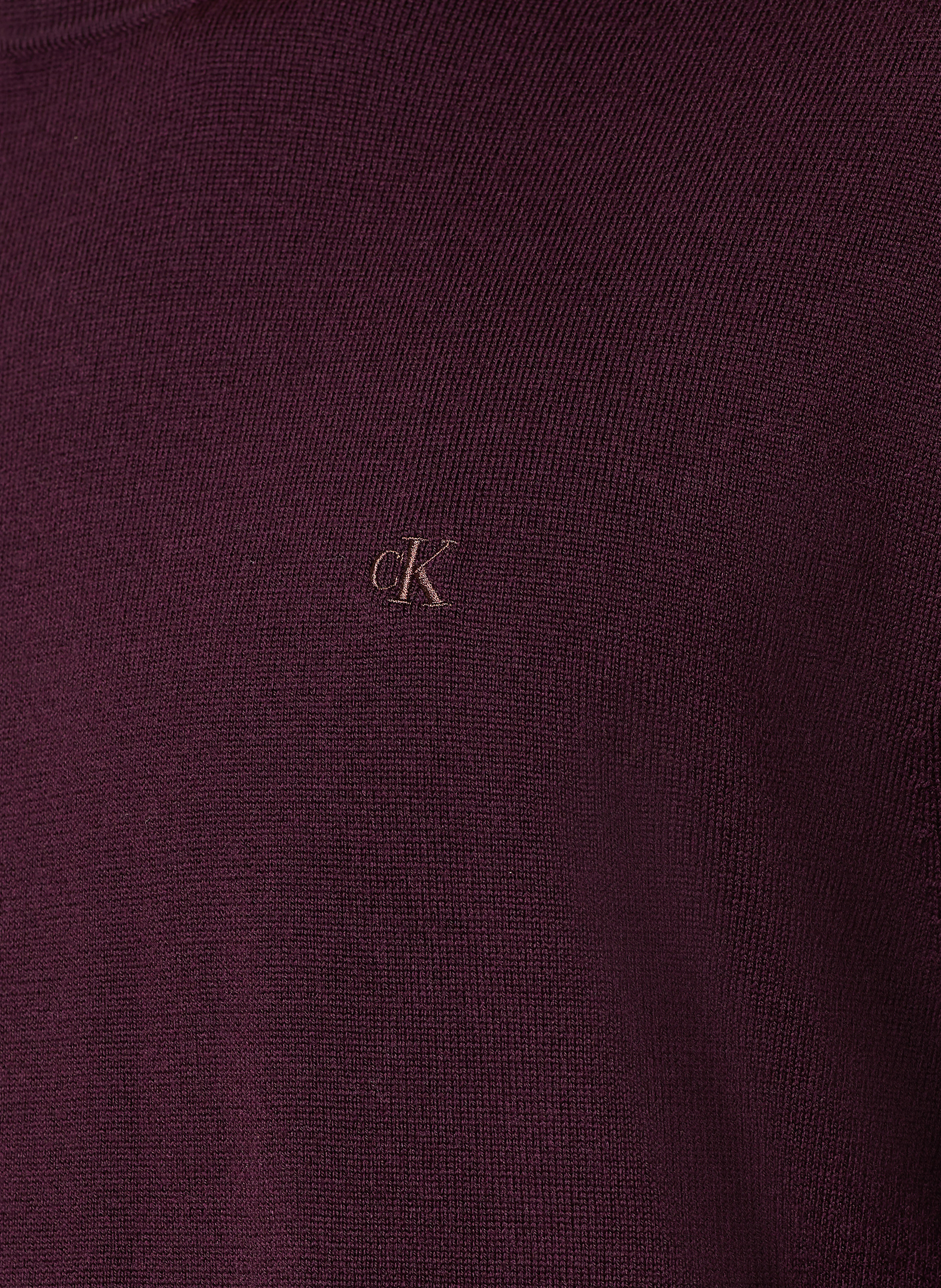 Thumbnail - Calvin Klein Pullover Aus Merinowolle braun