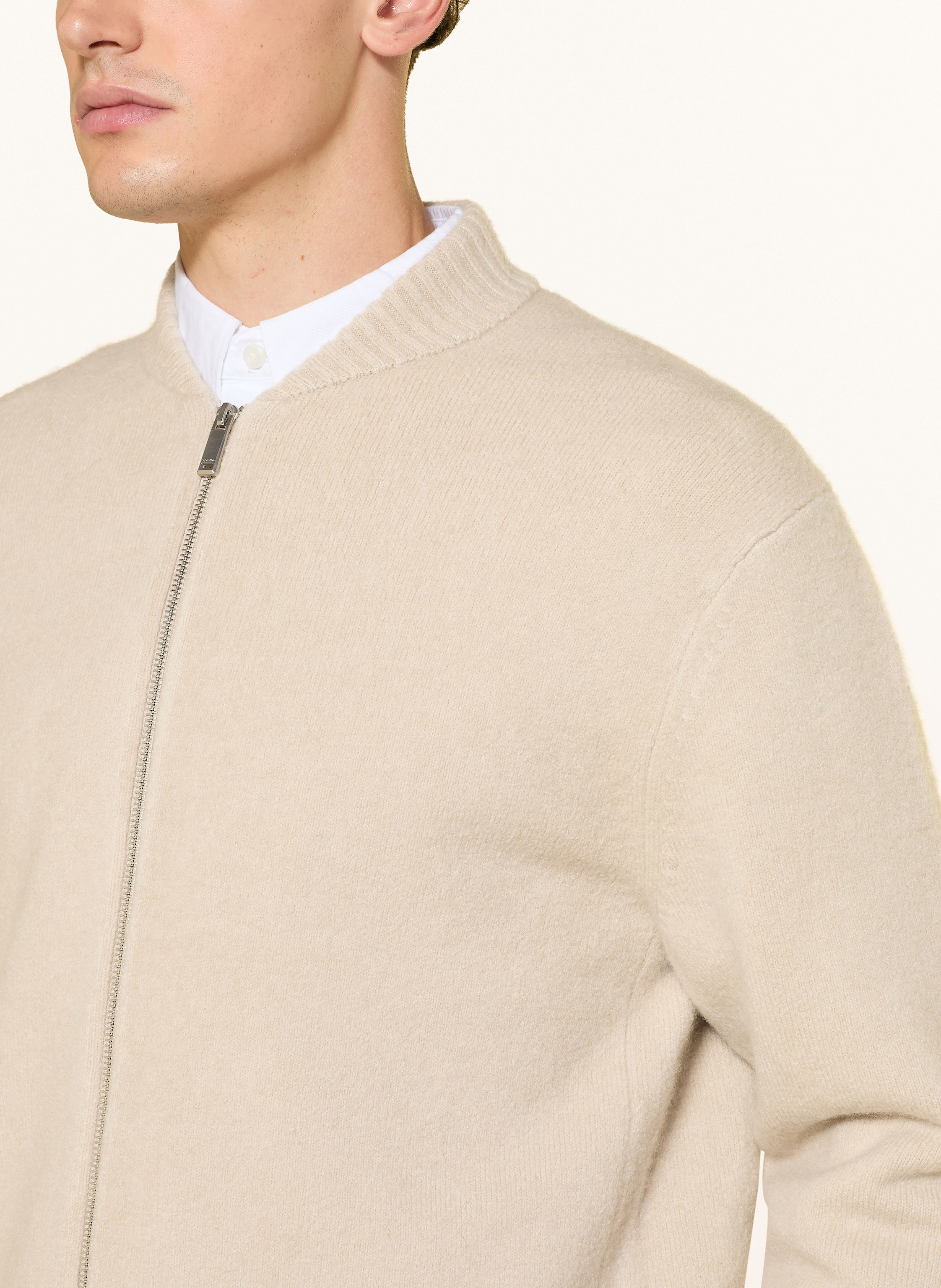 Thumbnail - Calvin Klein Strickjacke weiss