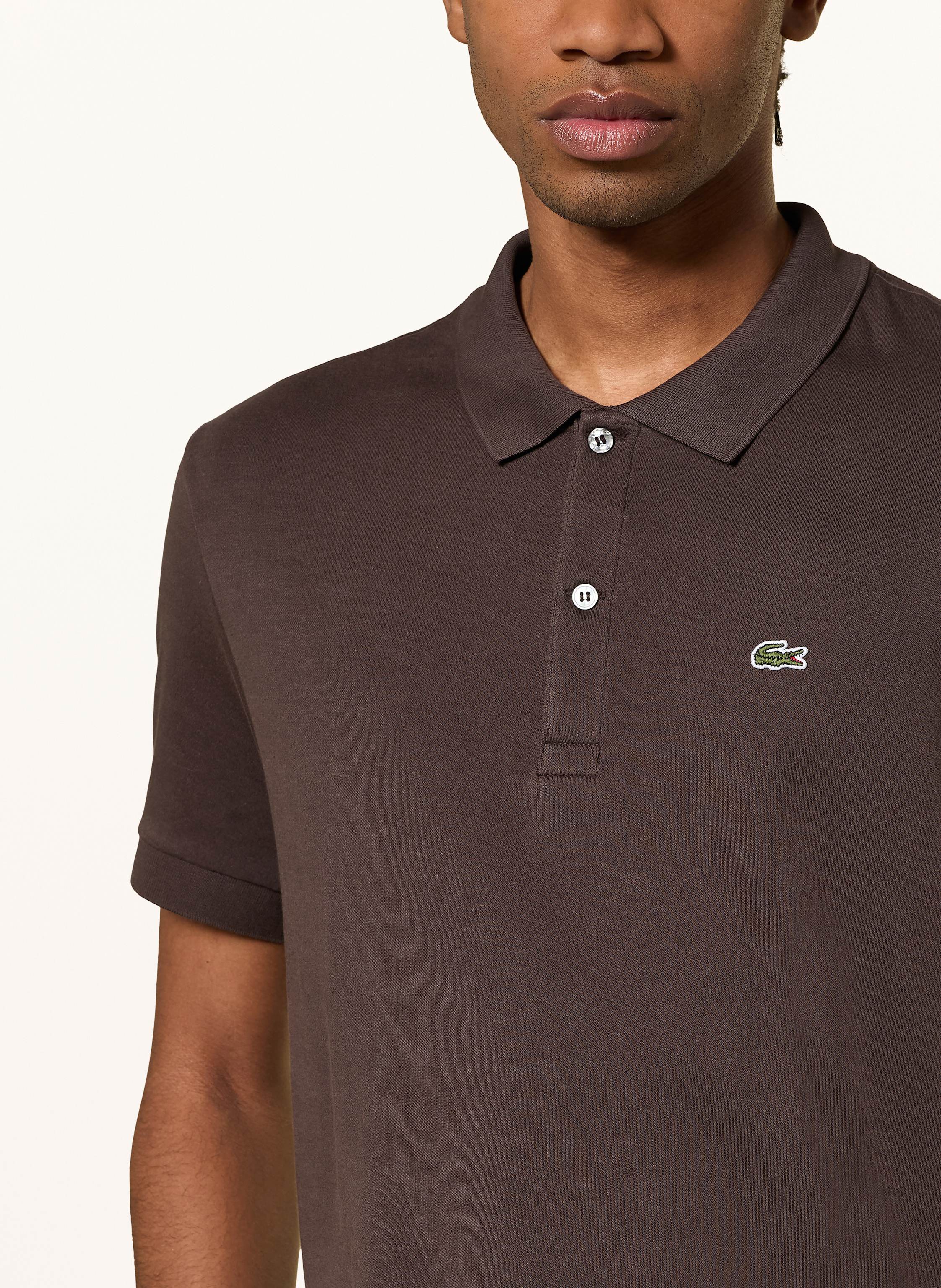 Thumbnail - Lacoste Jersey-Poloshirt schwarz