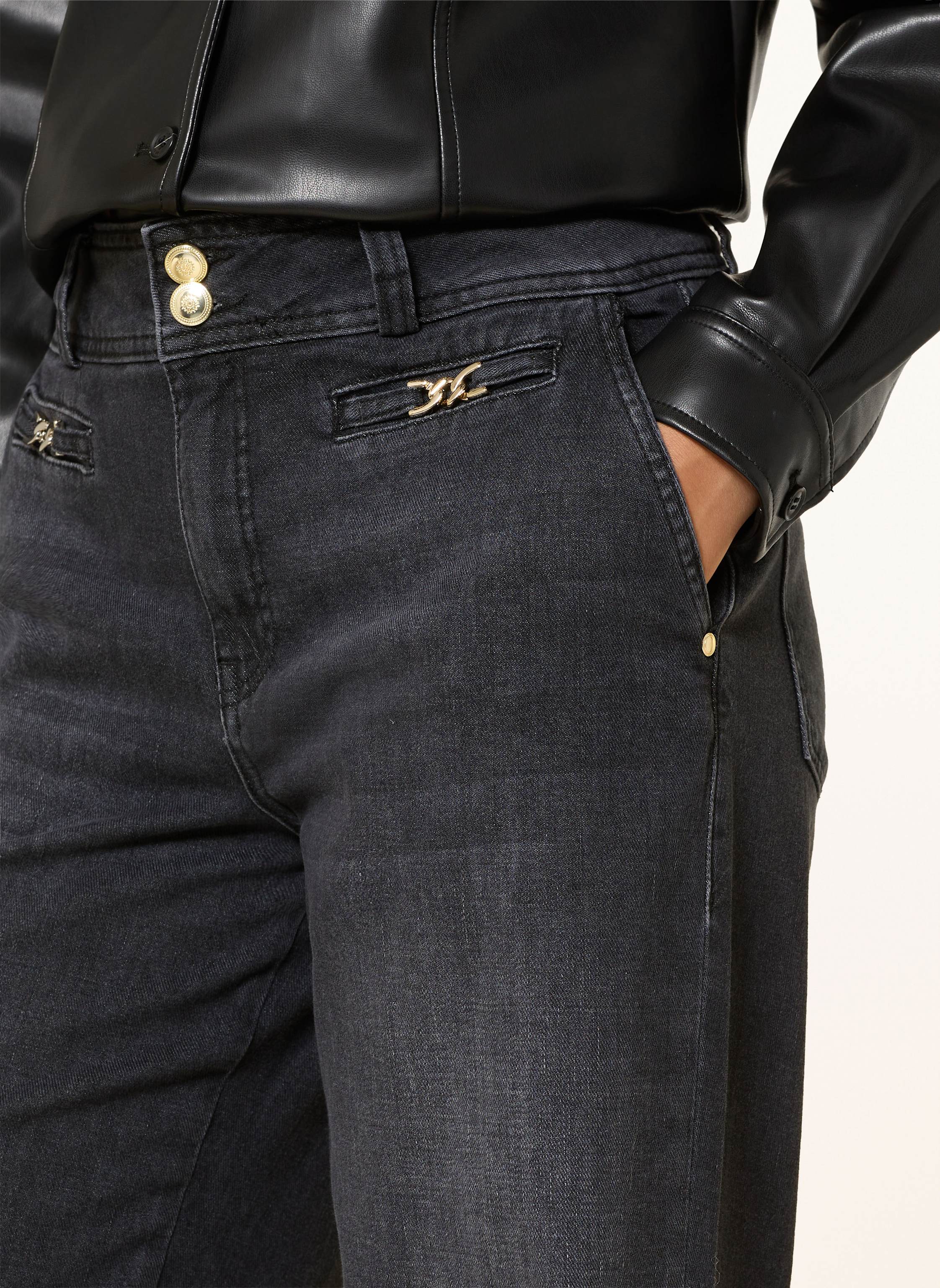 Thumbnail - Mos Mosh Straight Leg Jeans Mmcandia schwarz