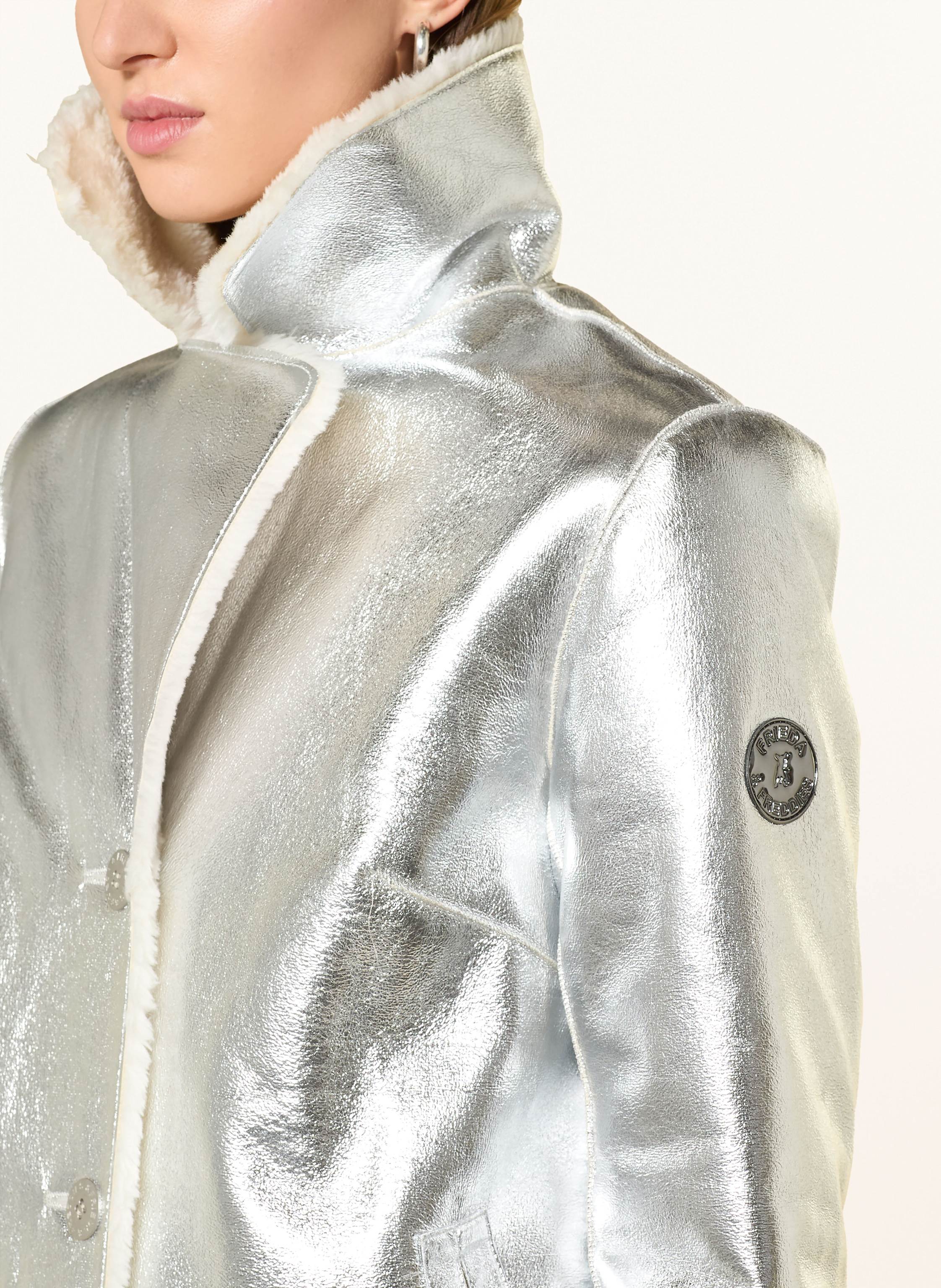 Thumbnail - Frieda & Freddies Mantel Arigirl silber