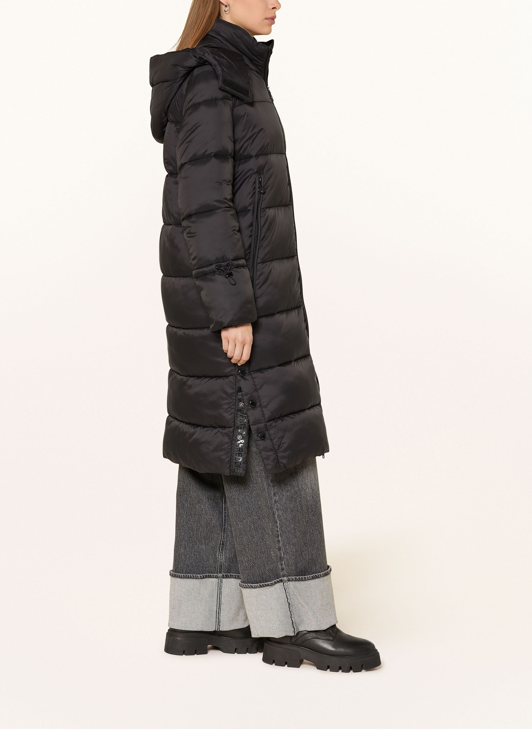 Thumbnail - Frieda & Freddies Steppmantel Deana schwarz