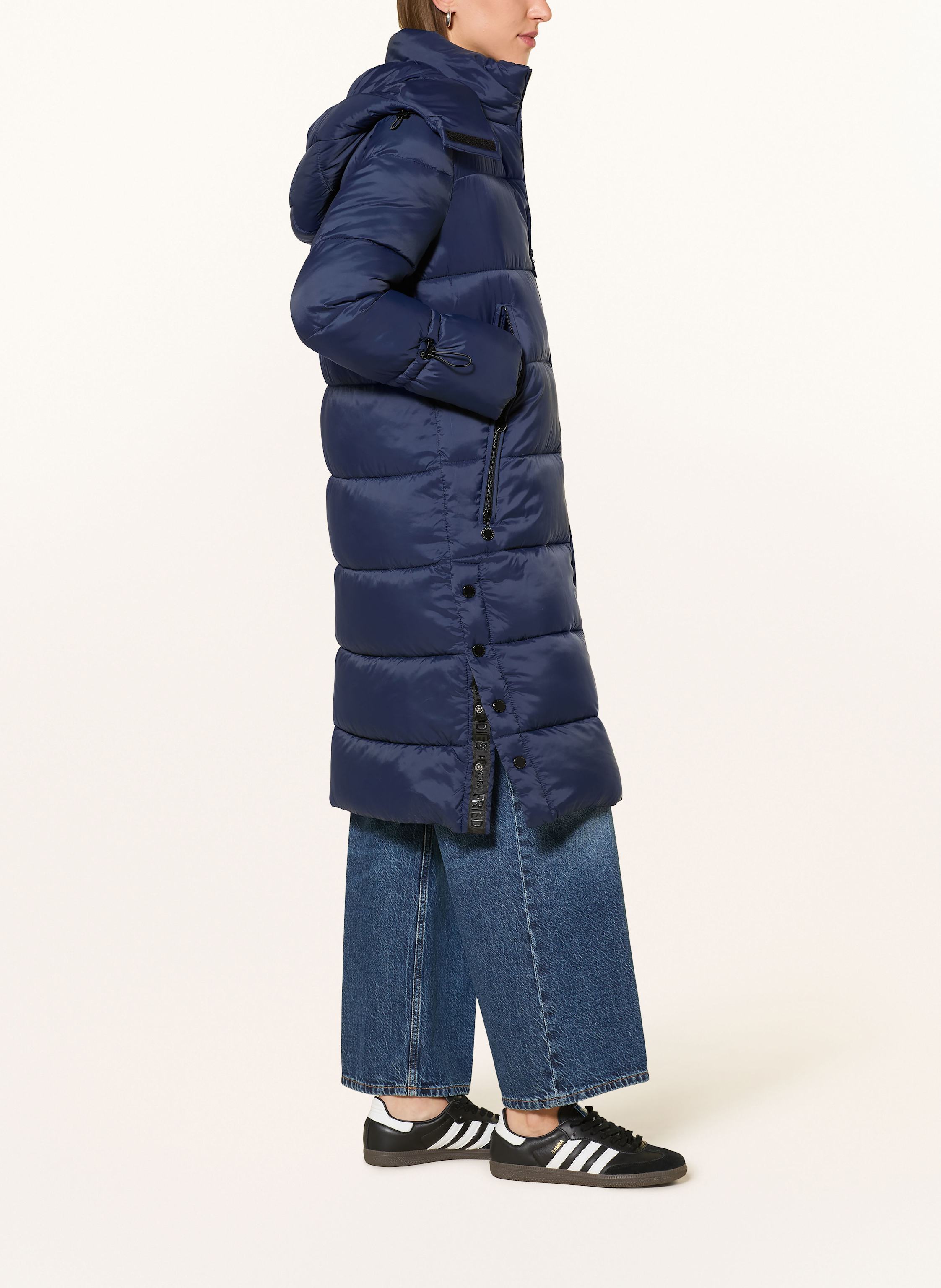 Thumbnail - Frieda & Freddies Steppmantel Deana blau