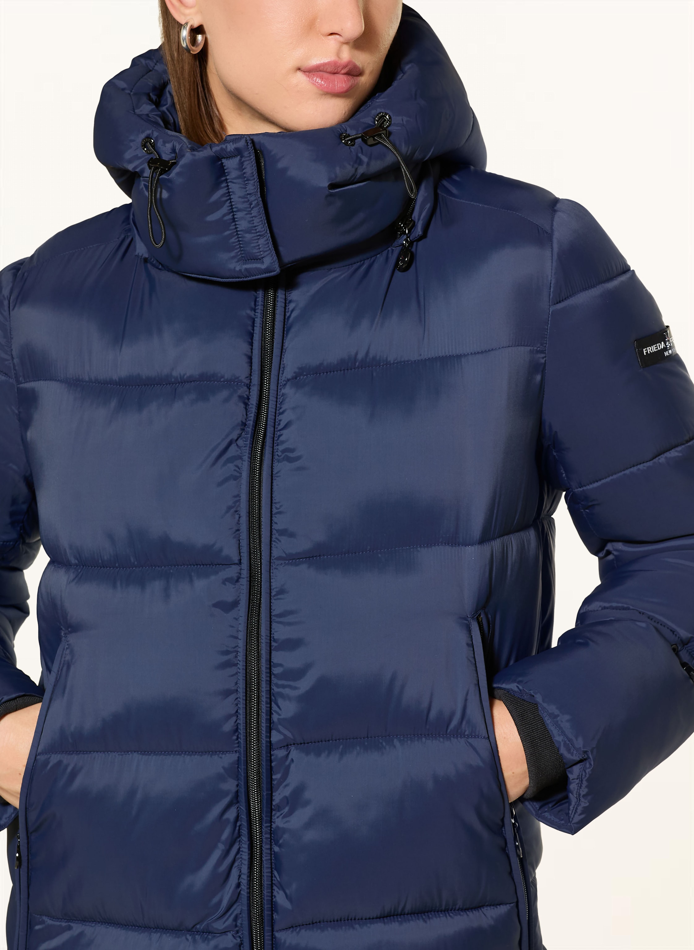 Thumbnail - Frieda & Freddies Steppmantel Deana blau