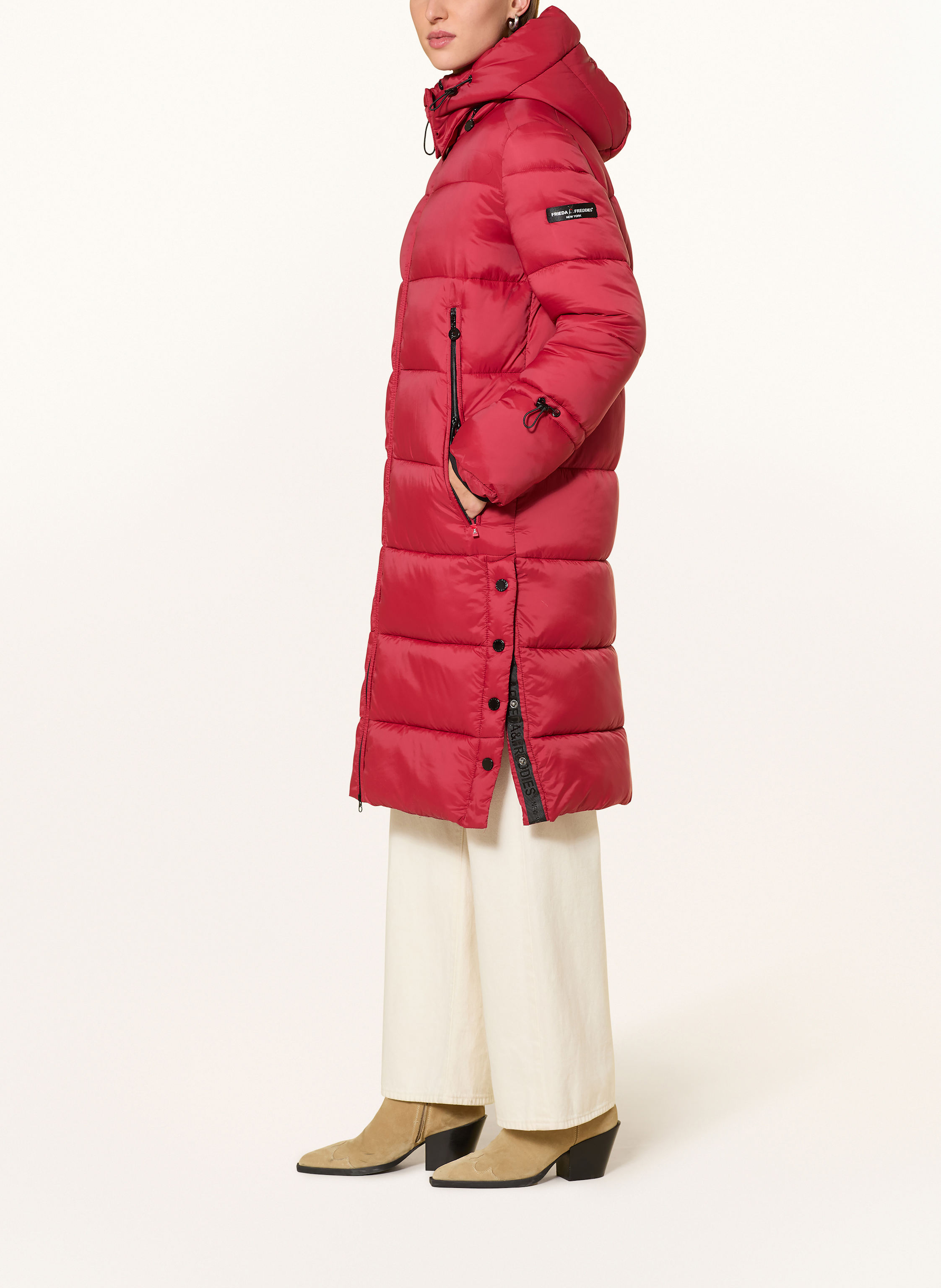 Thumbnail - Frieda & Freddies Steppmantel Deana rot