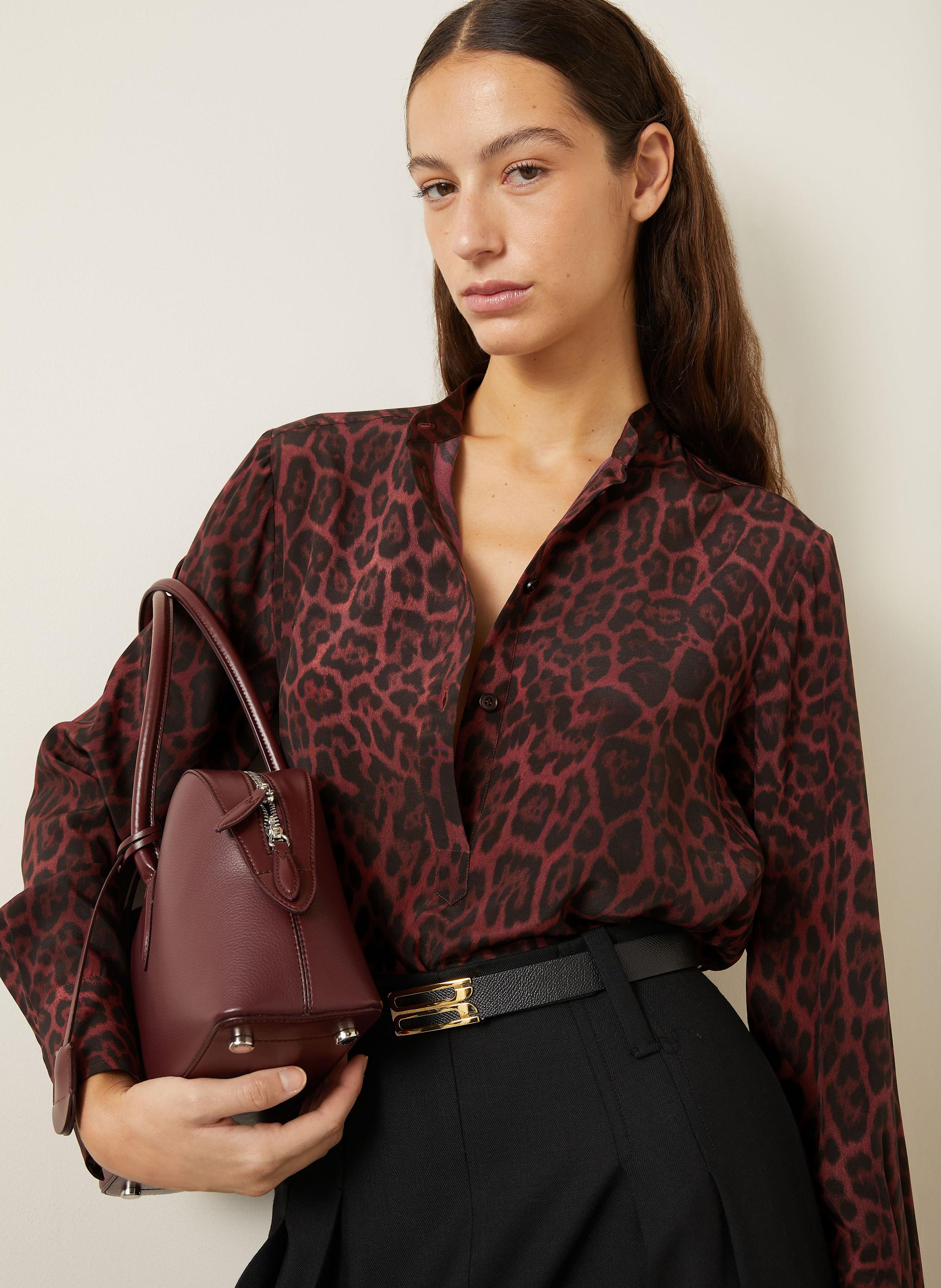 Thumbnail - Stella Mccartney Blusenshirt Aus Seide rot