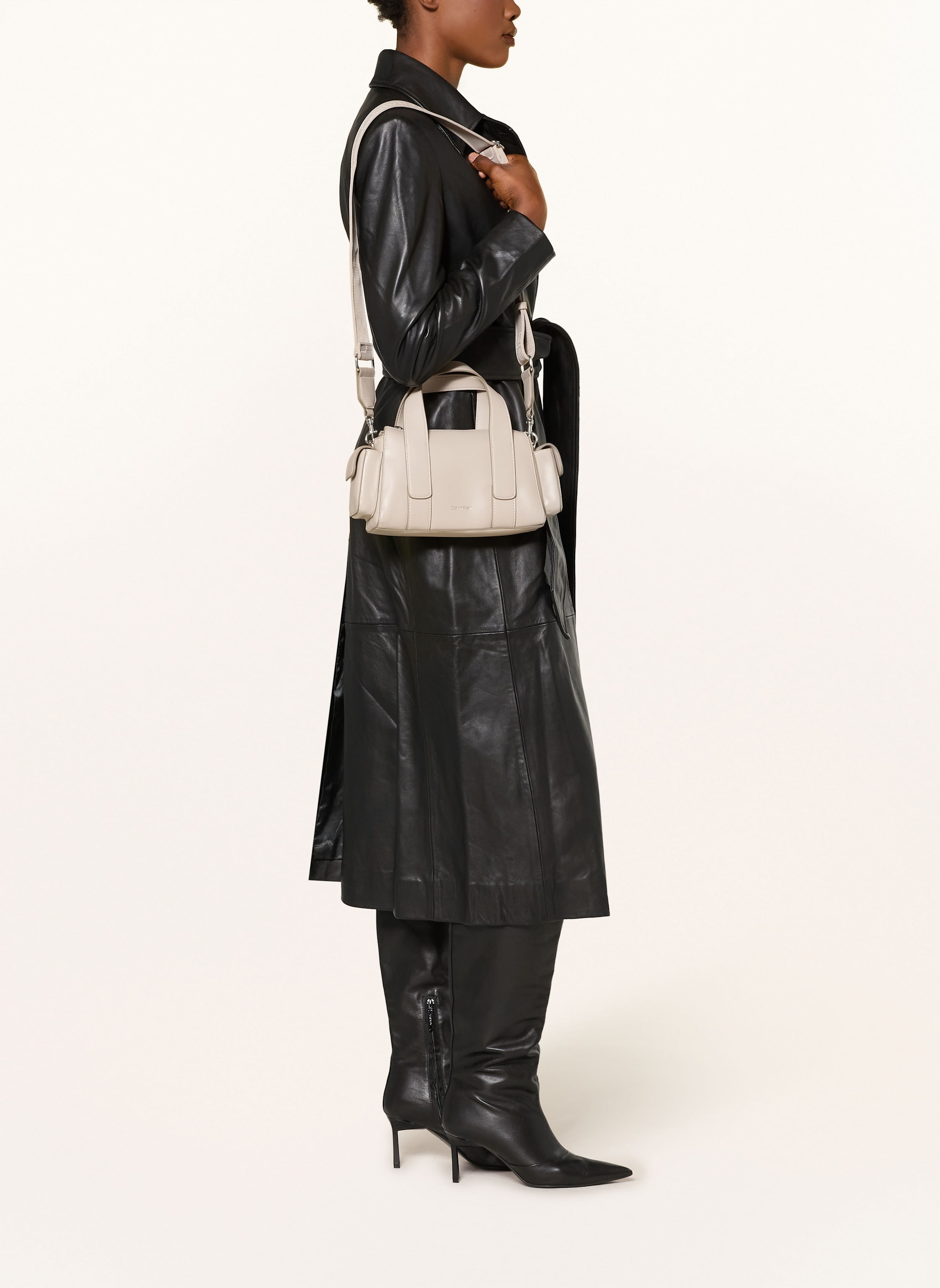 Thumbnail - Calvin Klein Handtasche beige