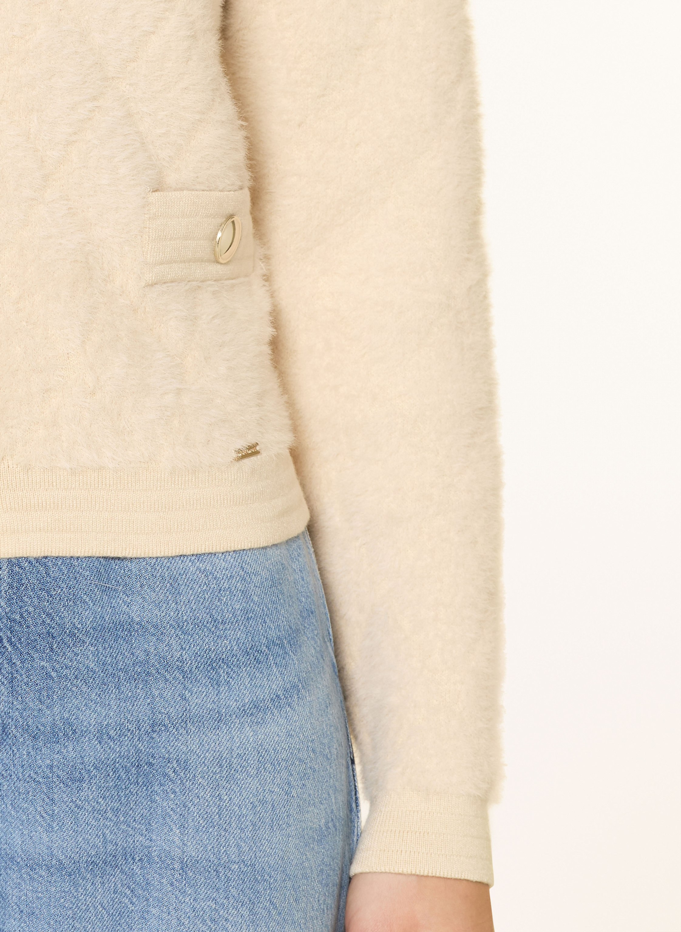 Thumbnail - More & More Strickjacke weiss