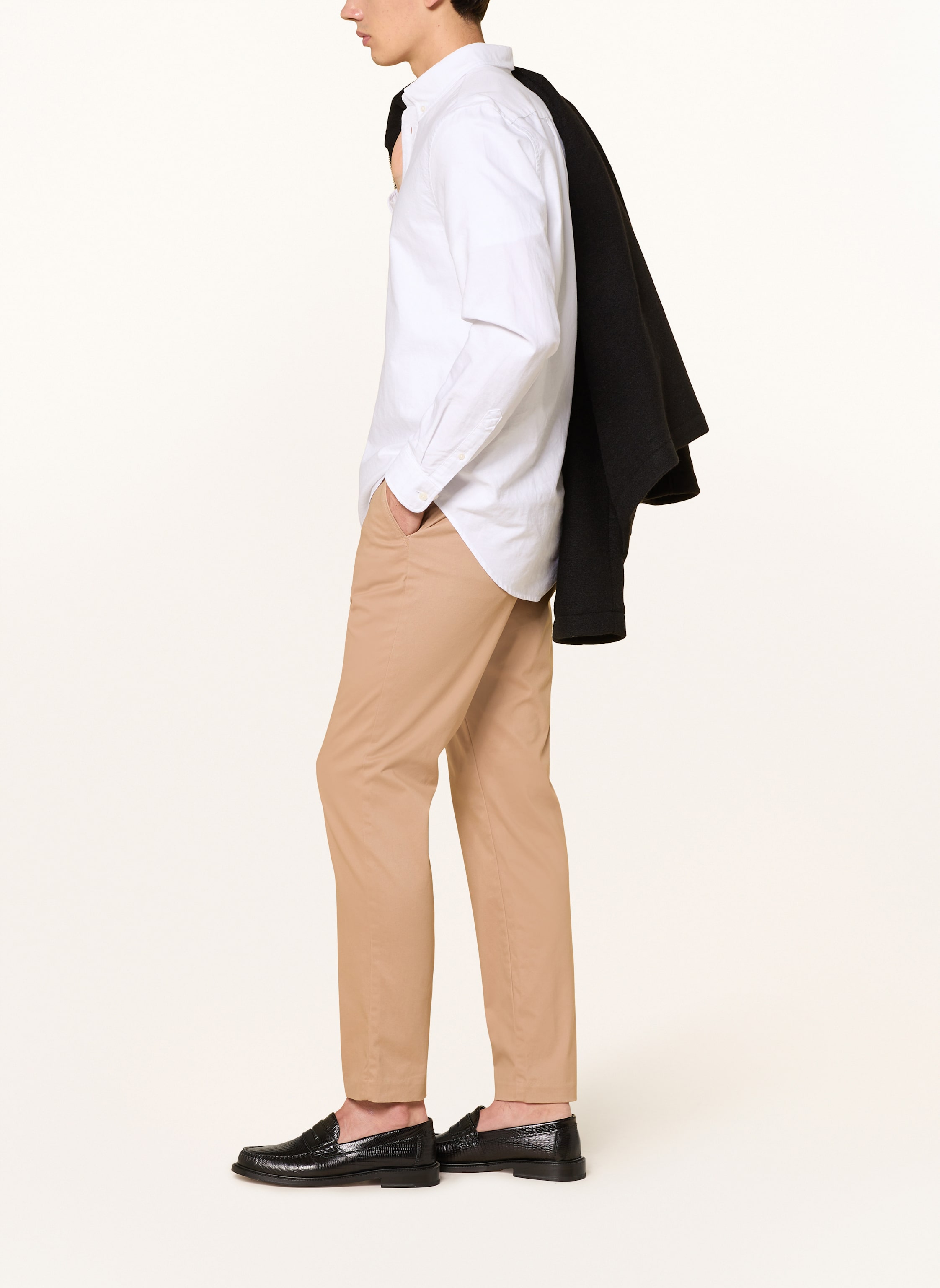 Thumbnail - Calvin Klein Chino Slim Tapered Fit braun