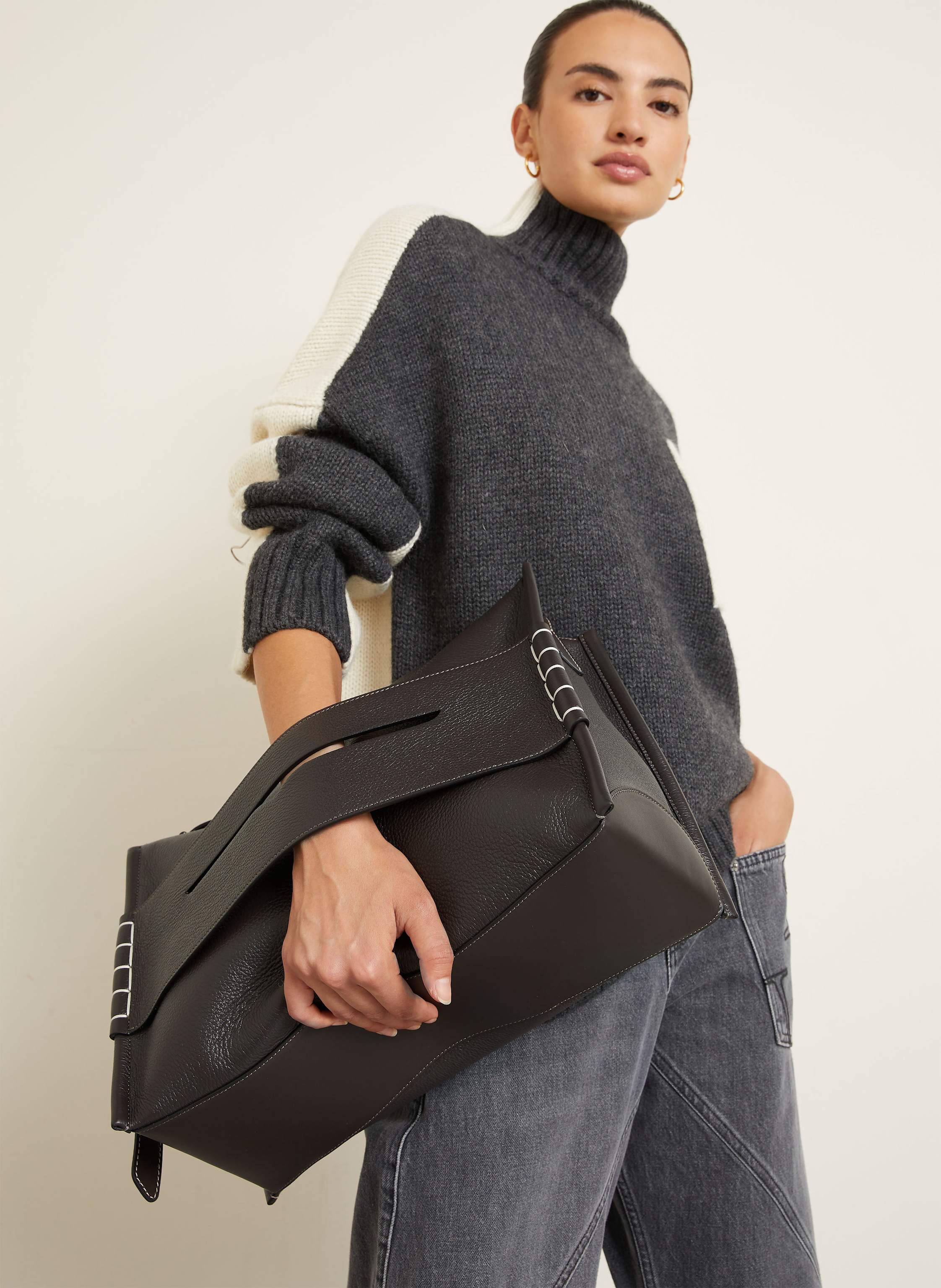 Thumbnail - Jw Anderson Umhängetasche Messenger Loafer braun