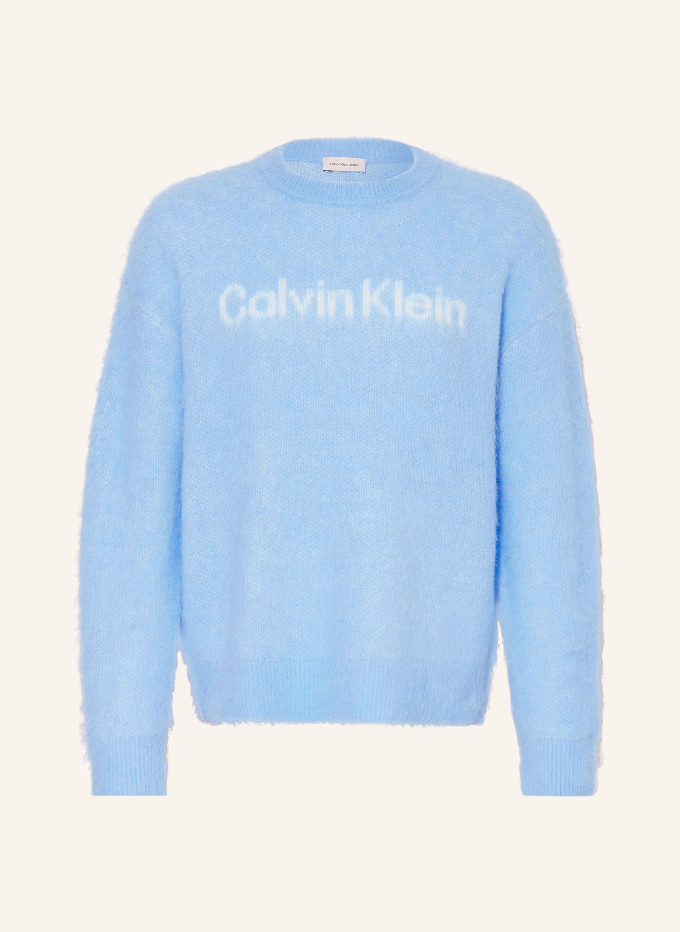 Calvin Klein Jeans Pullover Mit Alpaka blau