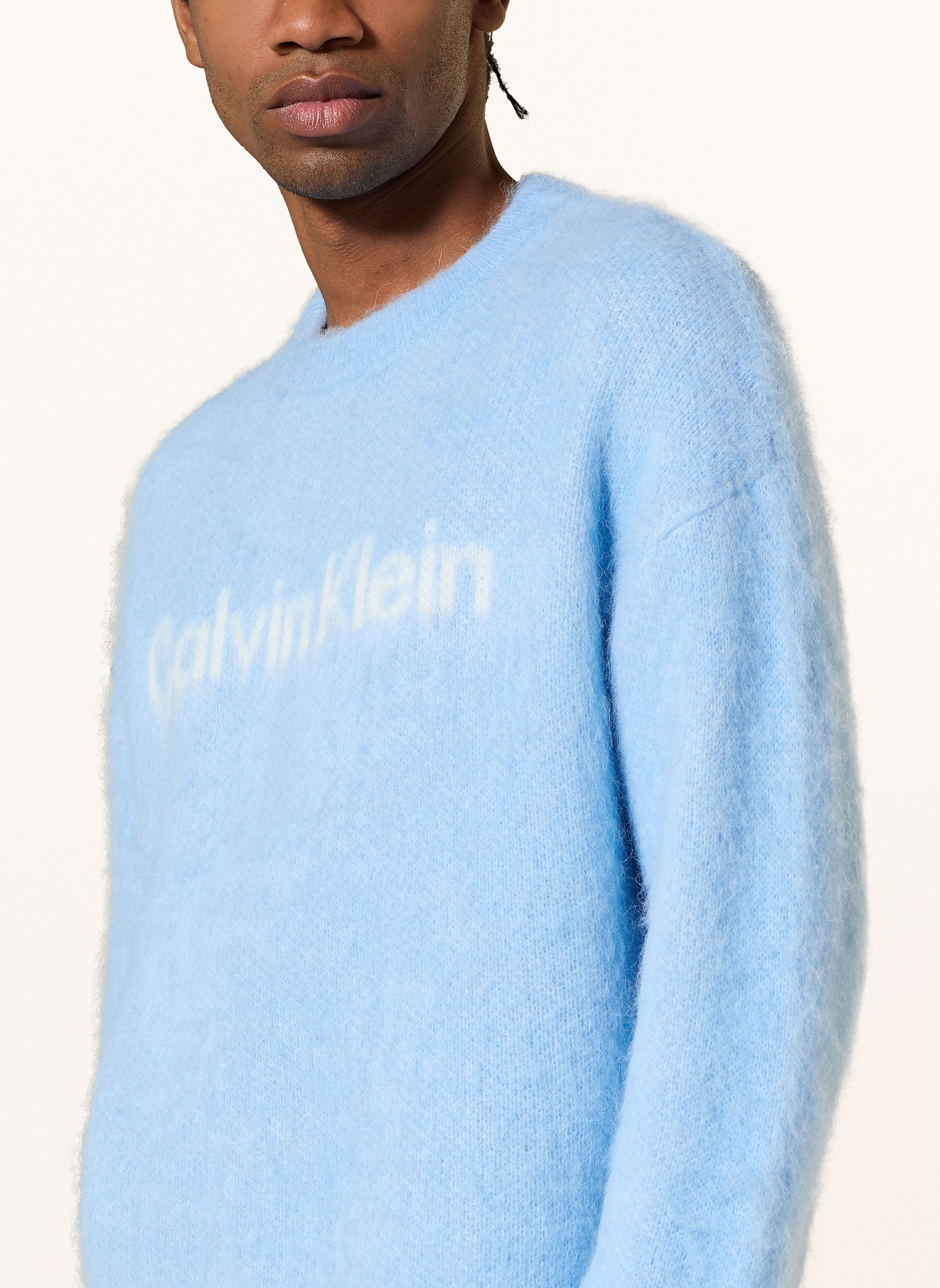 Thumbnail - Calvin Klein Jeans Pullover Mit Alpaka blau