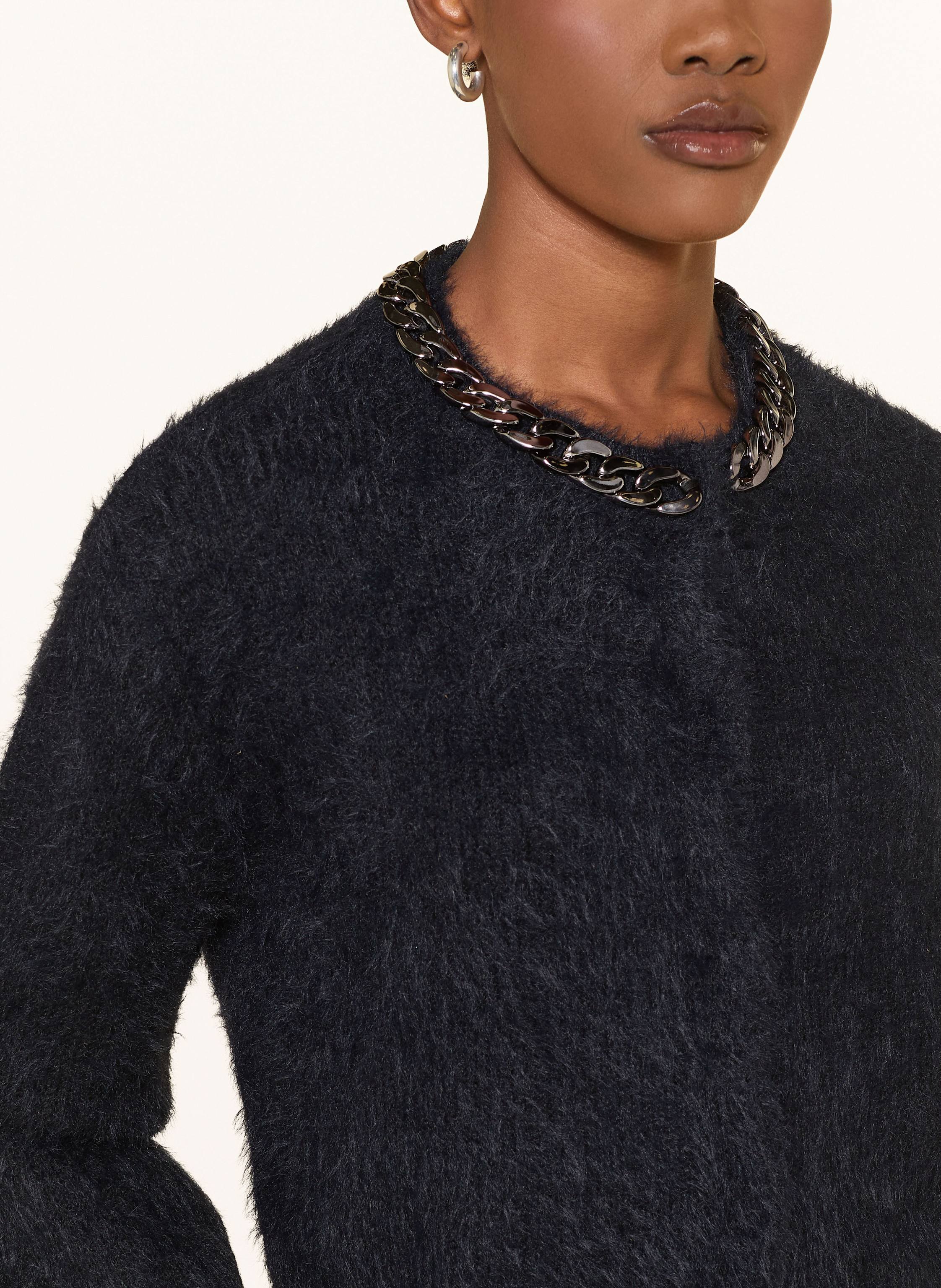 Thumbnail - Luisa Cerano Strickjacke Mit 3/4-Arm schwarz