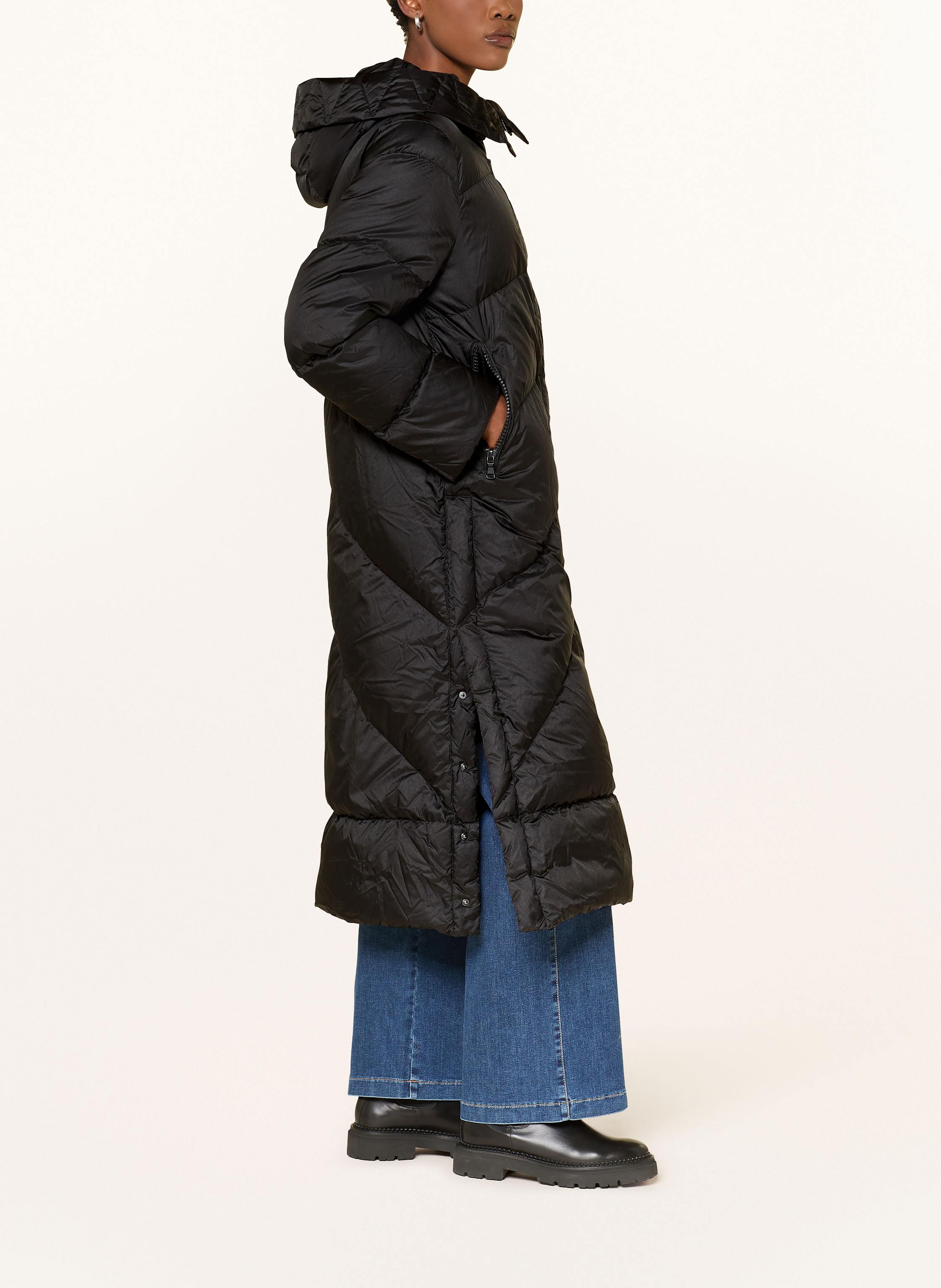 Thumbnail - Luisa Cerano Daunenmantel schwarz