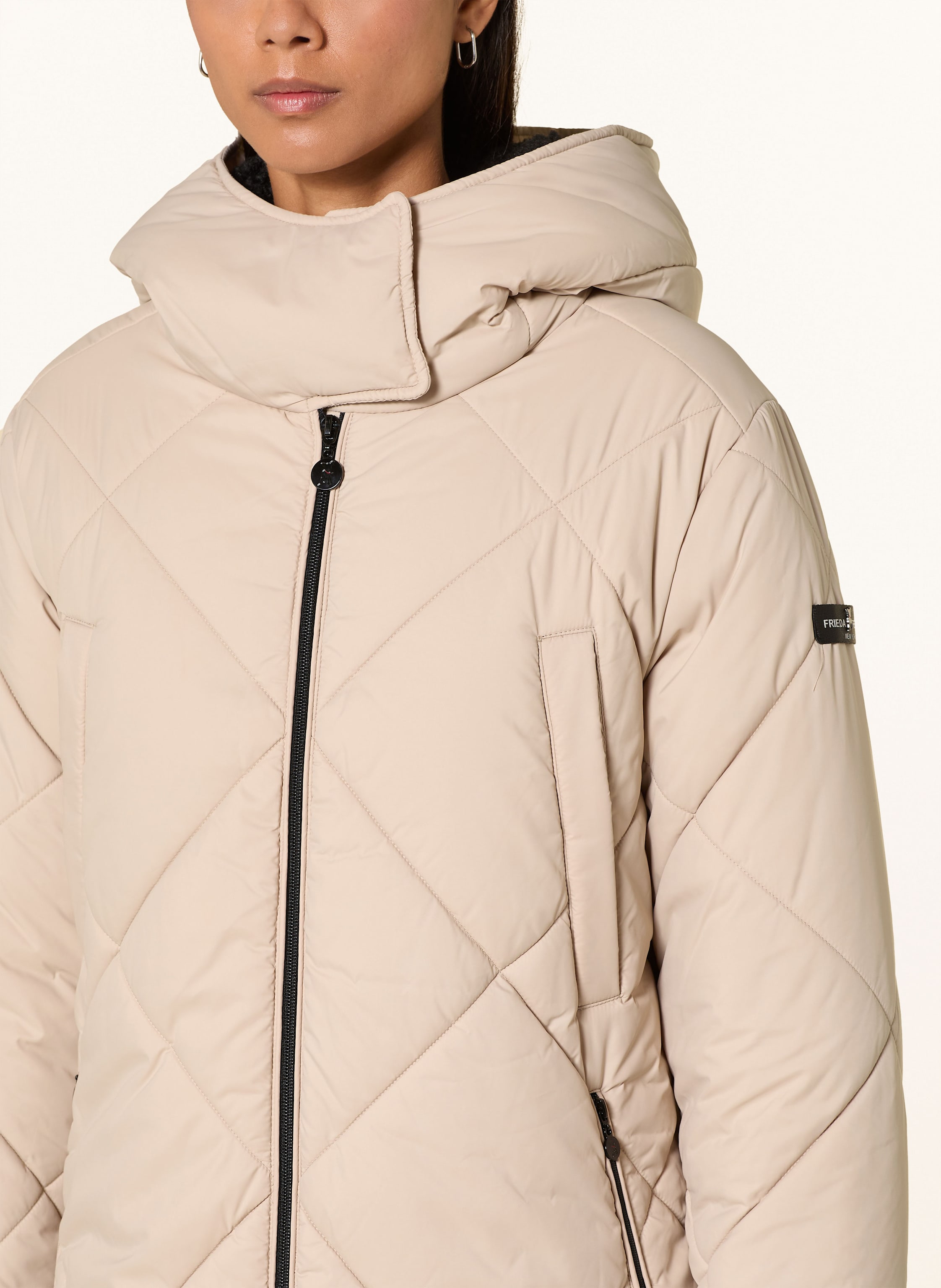 Thumbnail - Frieda & Freddies Steppmantel Richelle beige