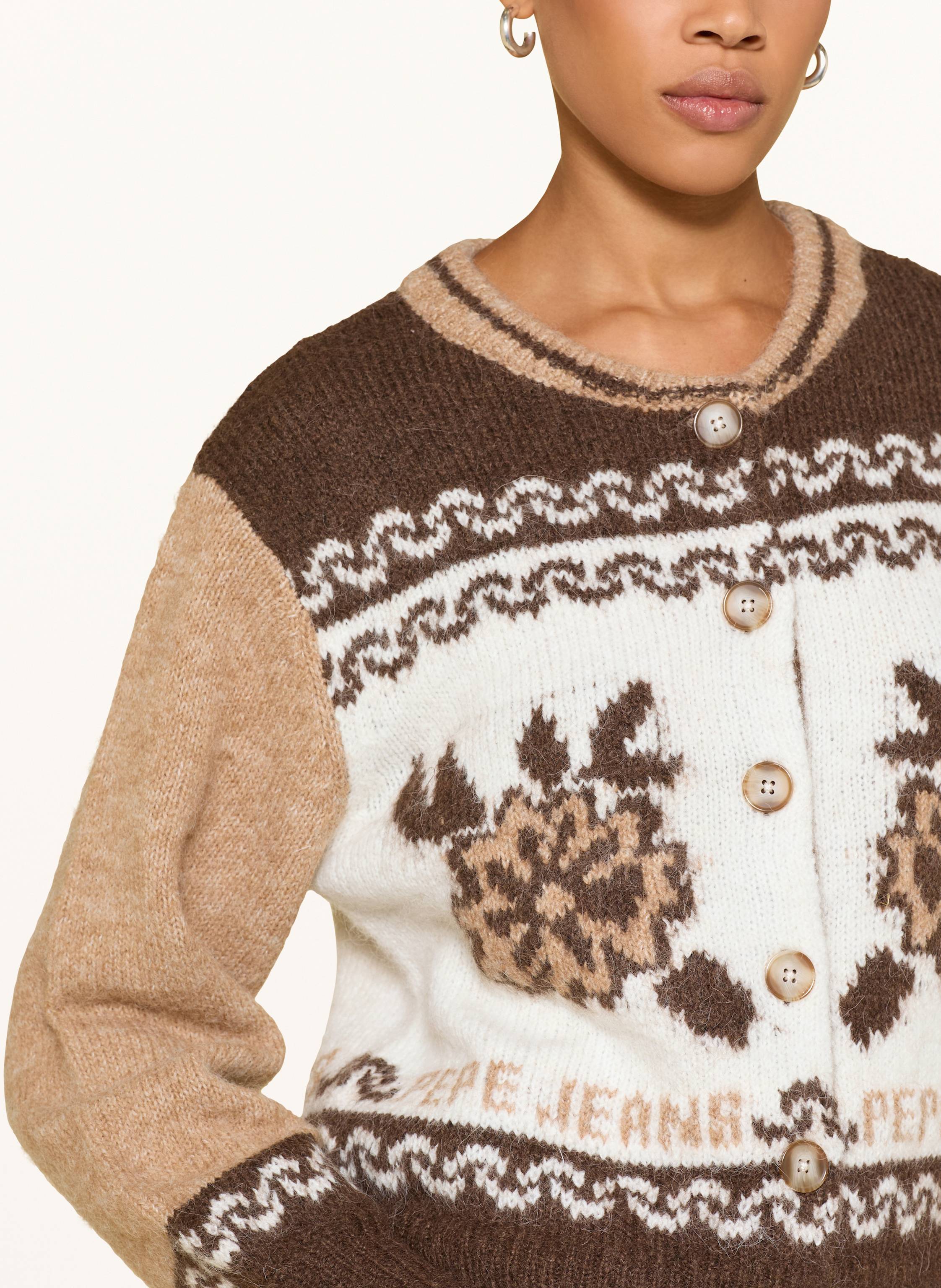 Thumbnail - Pepe Jeans Strickjacke Centa weiss