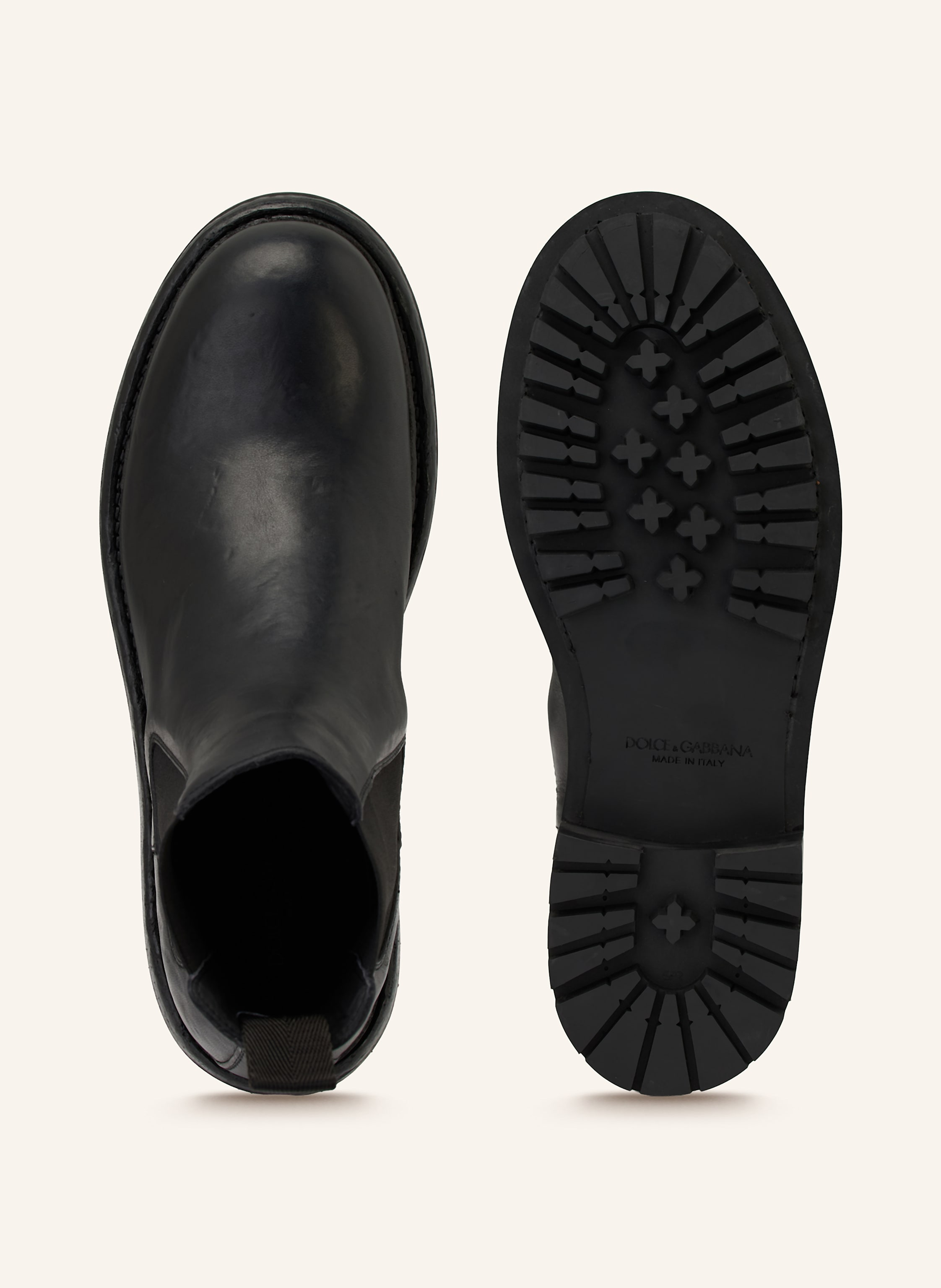 Thumbnail - Dolce & Gabbana Chelsea Boots schwarz