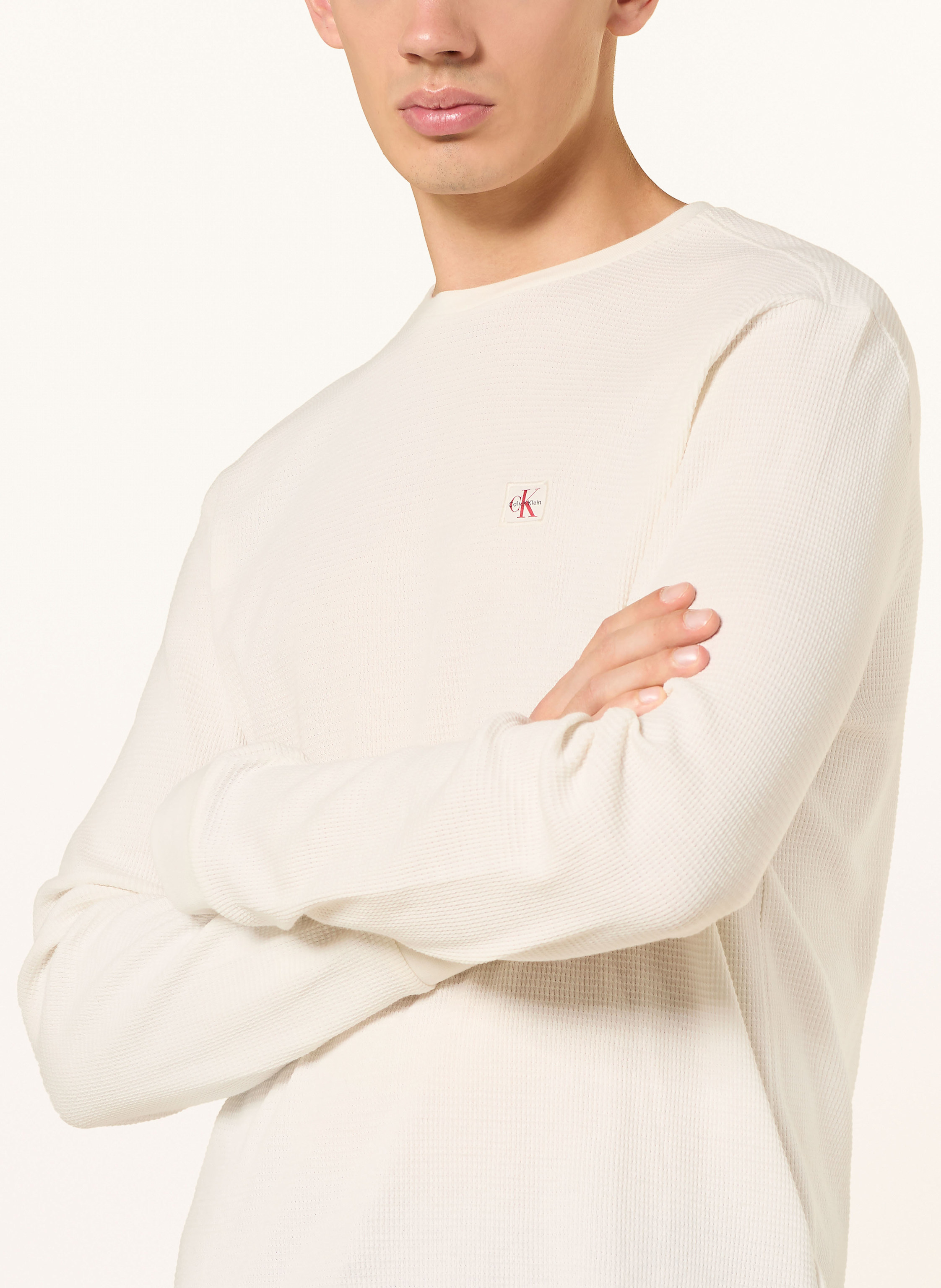 Thumbnail - Calvin Klein Jeans Longsleeve weiss