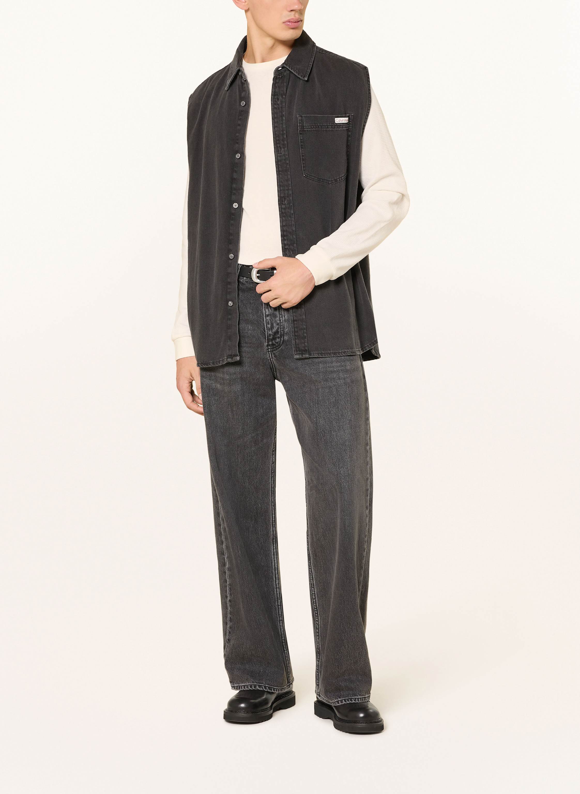 Thumbnail - Calvin Klein Jeans Longsleeve weiss