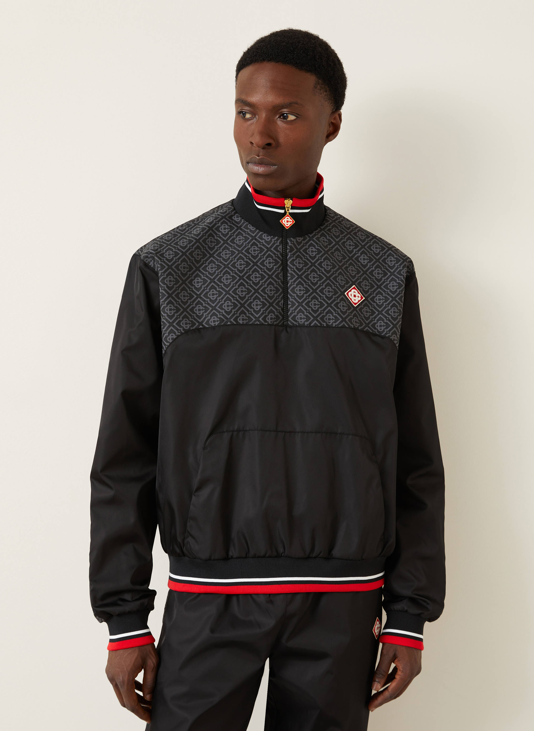 Thumbnail - Casablanca Jacke Im Materialmix schwarz