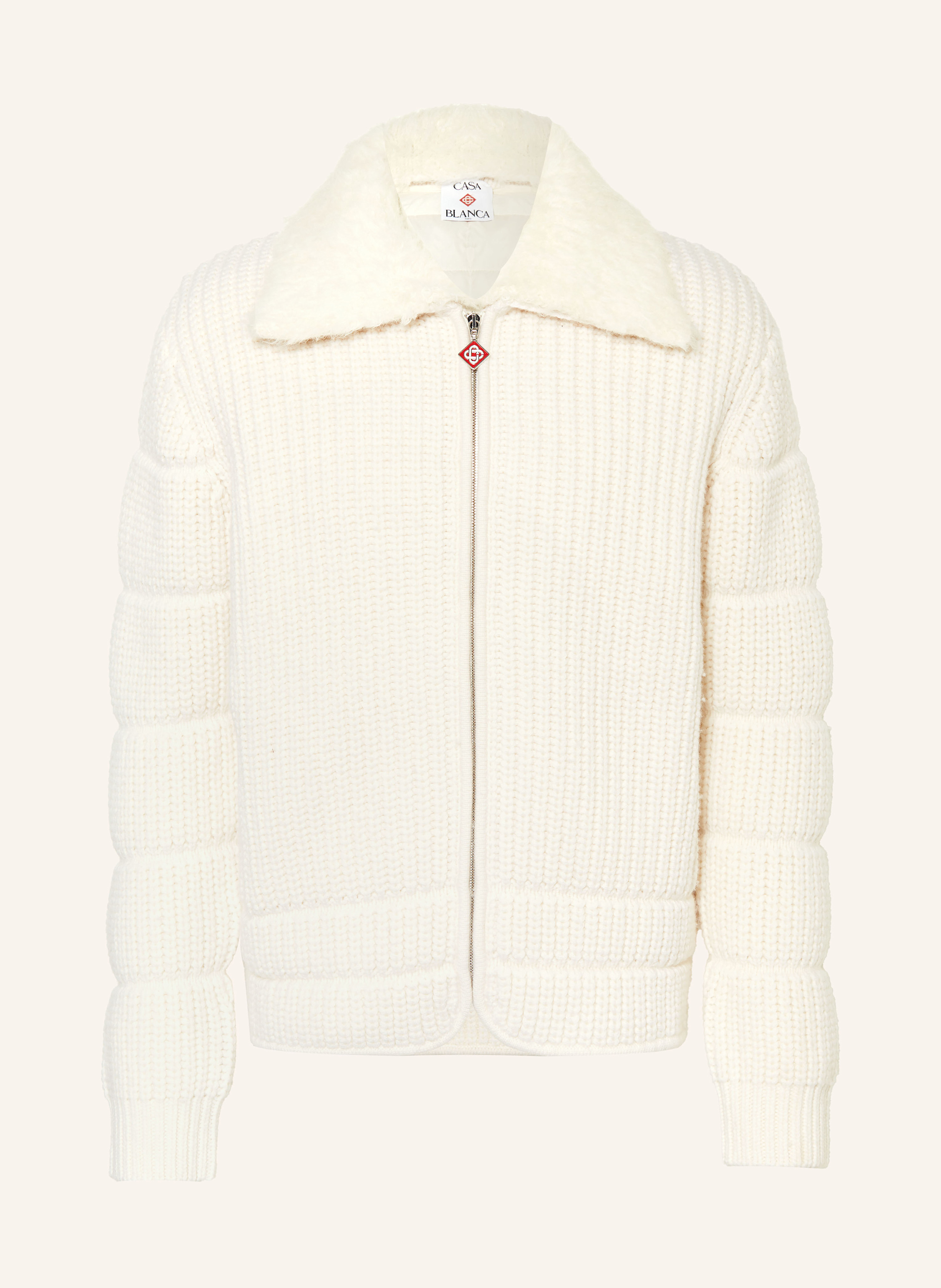 Casablanca Strickjacke weiss