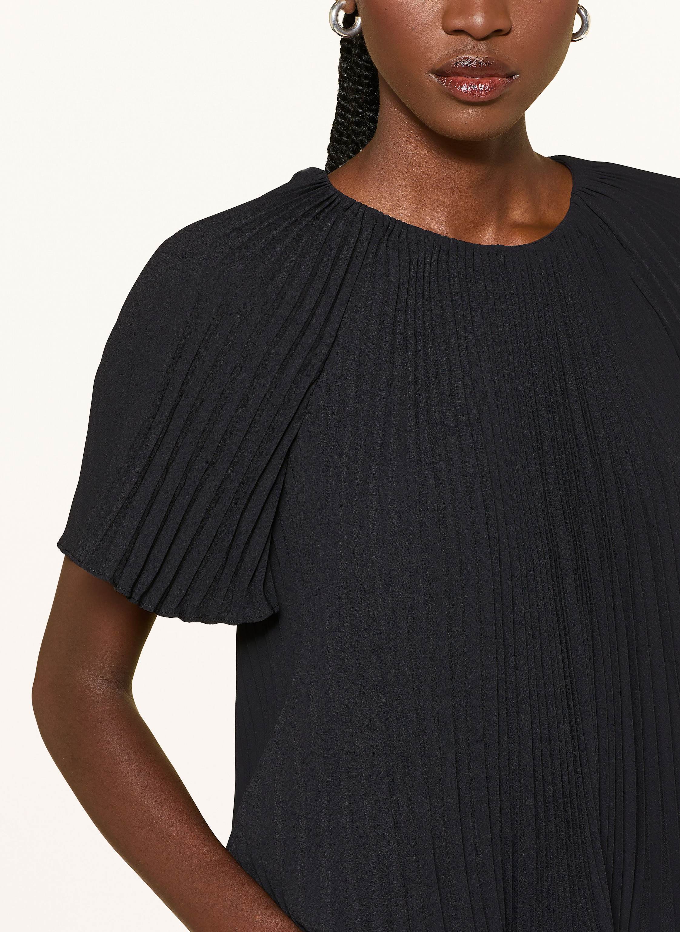 Thumbnail - Ted Baker Blusenshirt Agara Mit Plissees schwarz