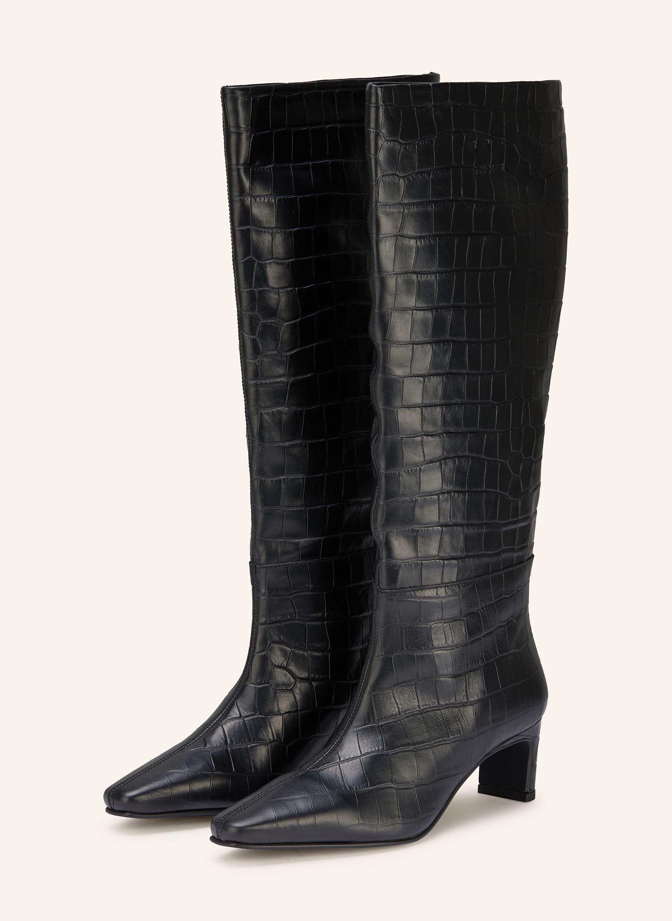 COPENHAGEN STUDIOS Kozačky CPH297 - černá