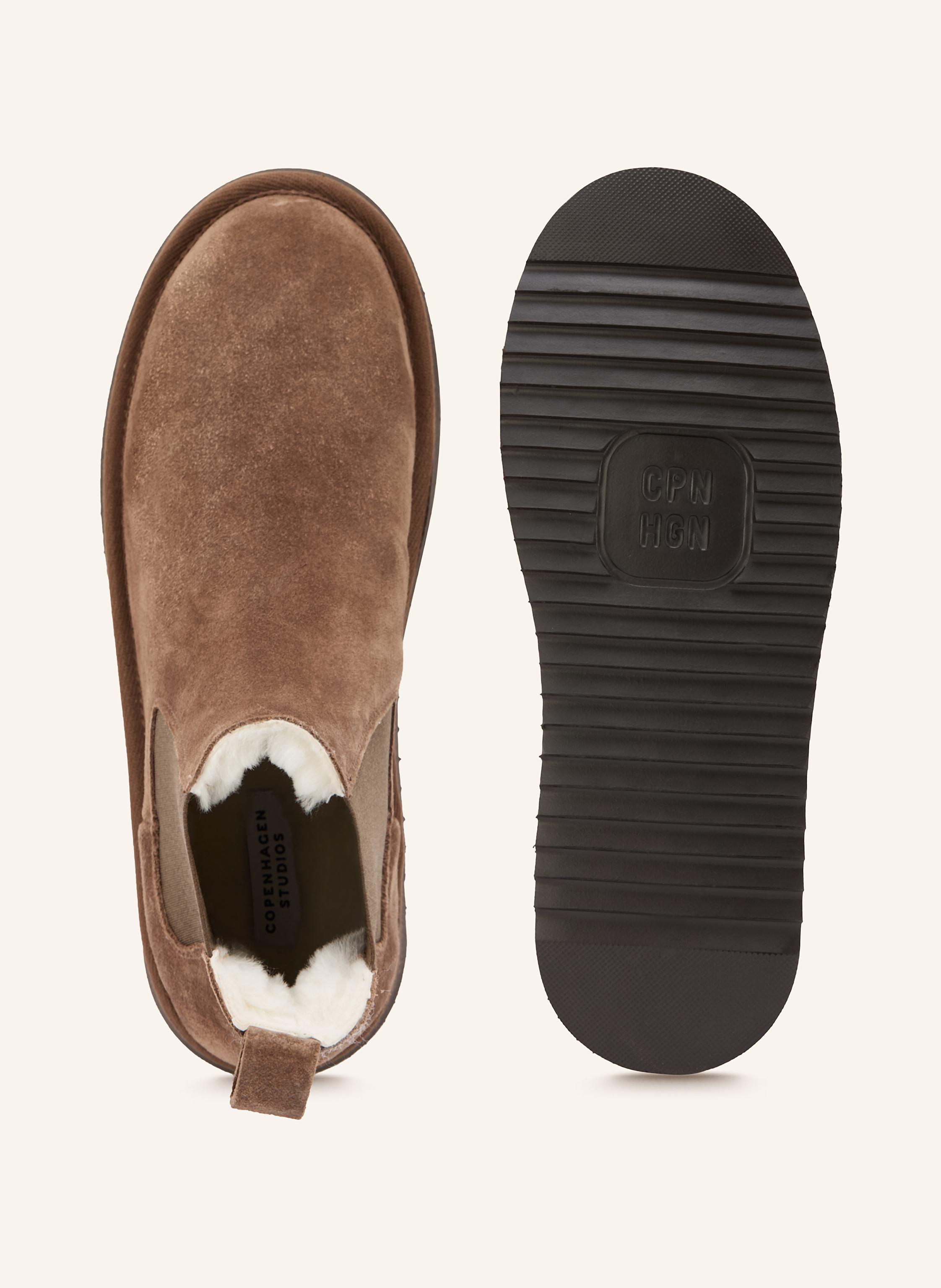 Thumbnail - Copenhagen Studios Chelsea-Boots cph258 braun