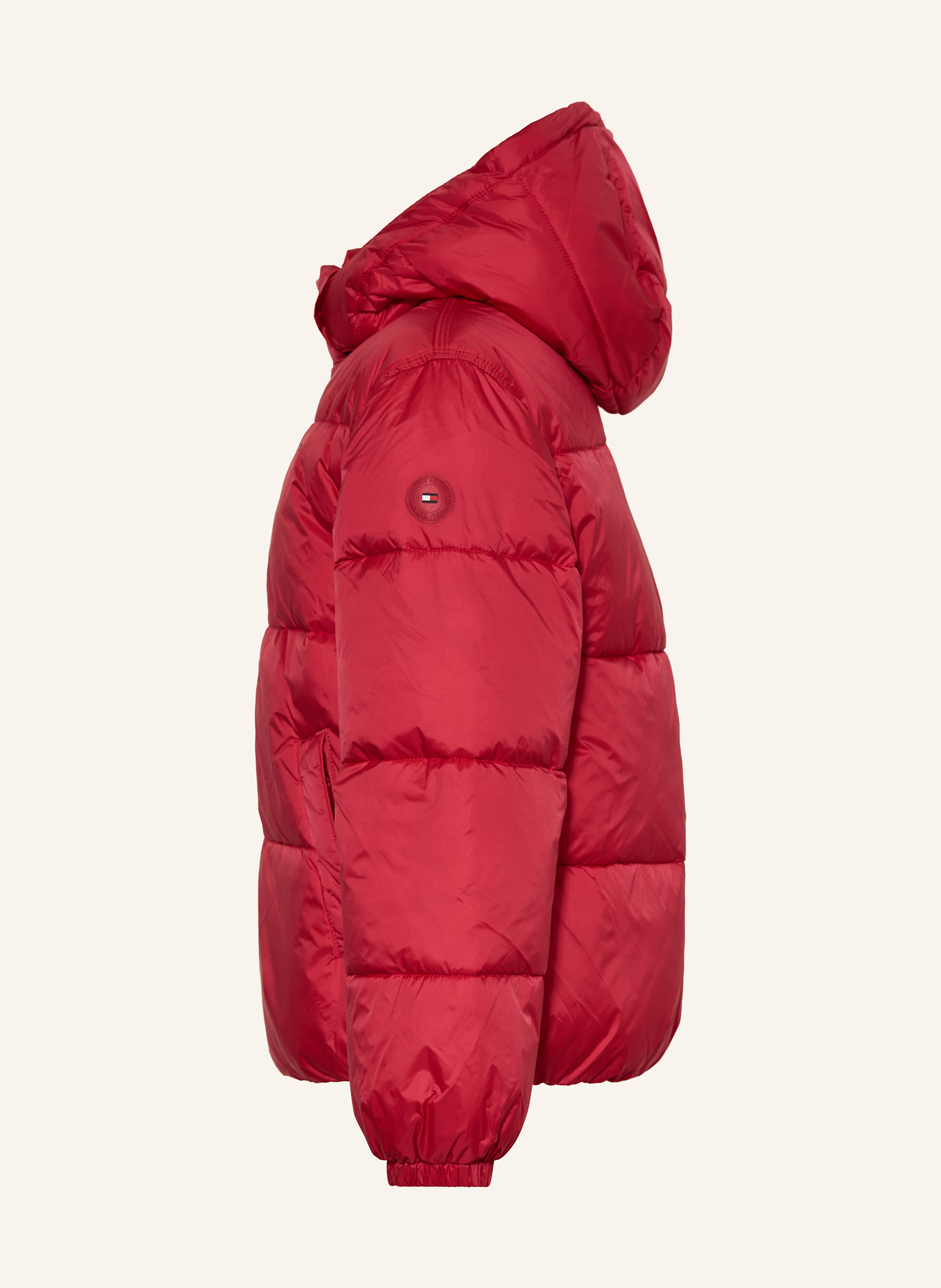 Thumbnail - Tommy Hilfiger Steppjacke Mit Abnehmbarer Kapuze rot