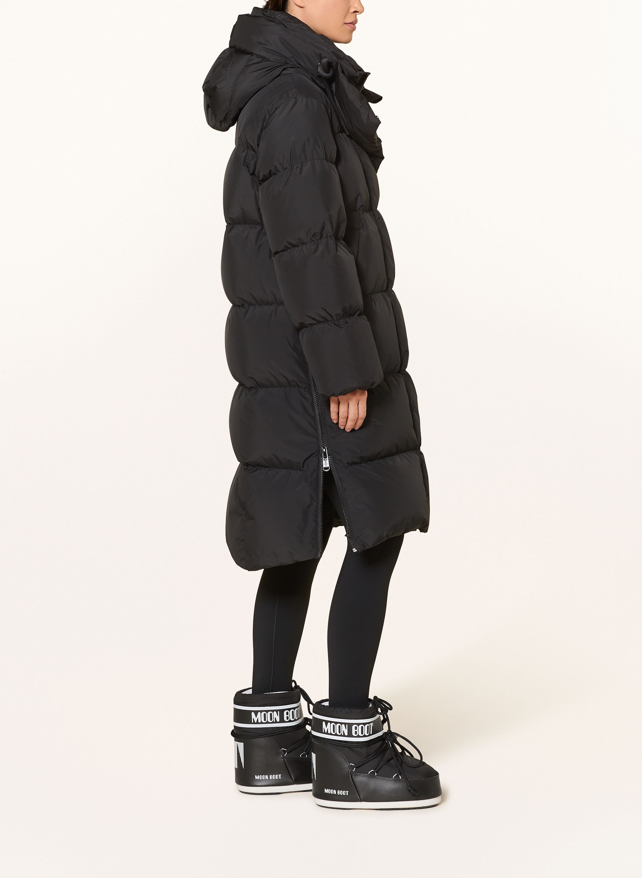 Thumbnail - Goldbergh Daunen-Skimantel Chaleur schwarz