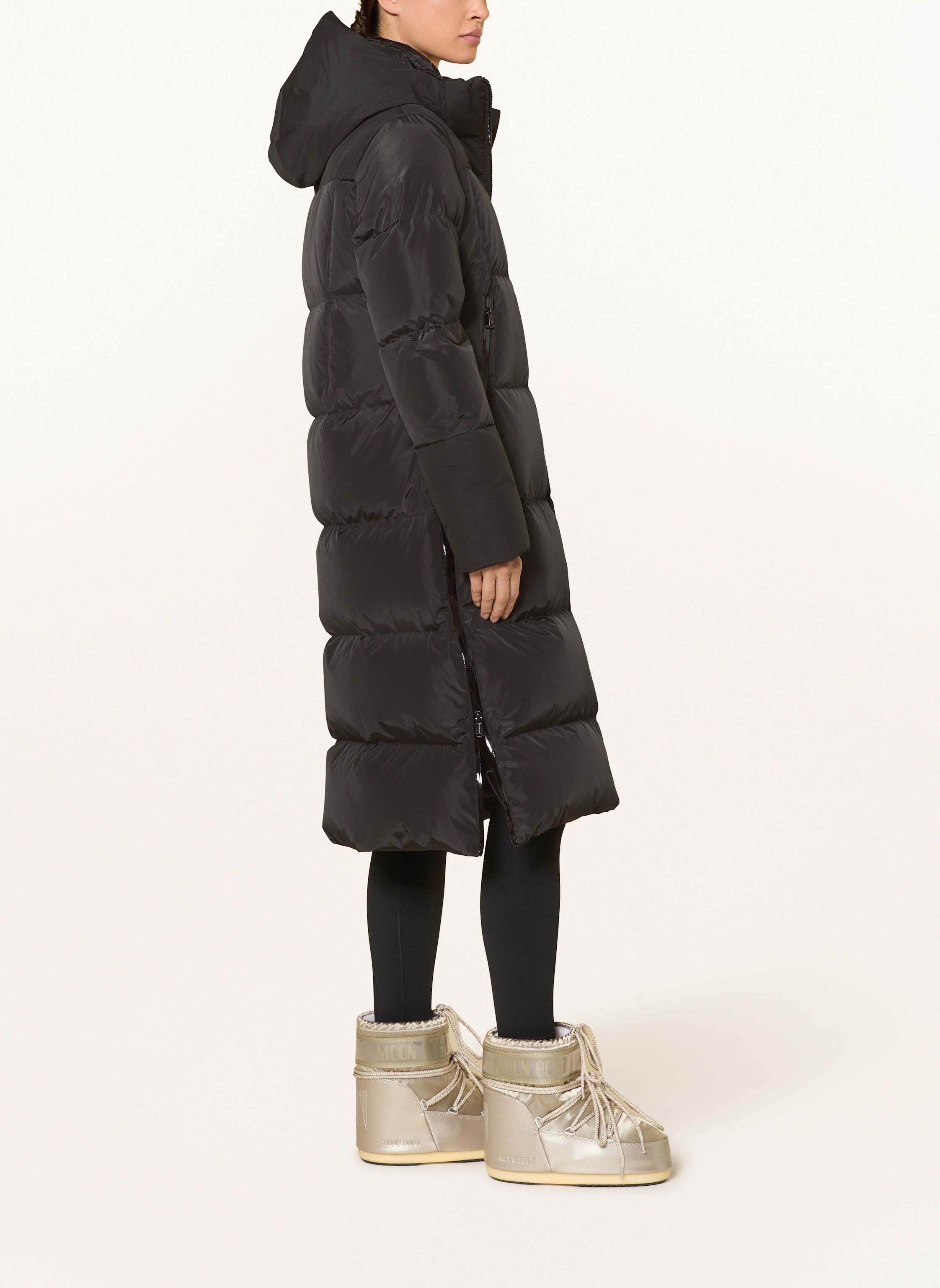 Thumbnail - Goldbergh Daunen-Skimantel Sion schwarz