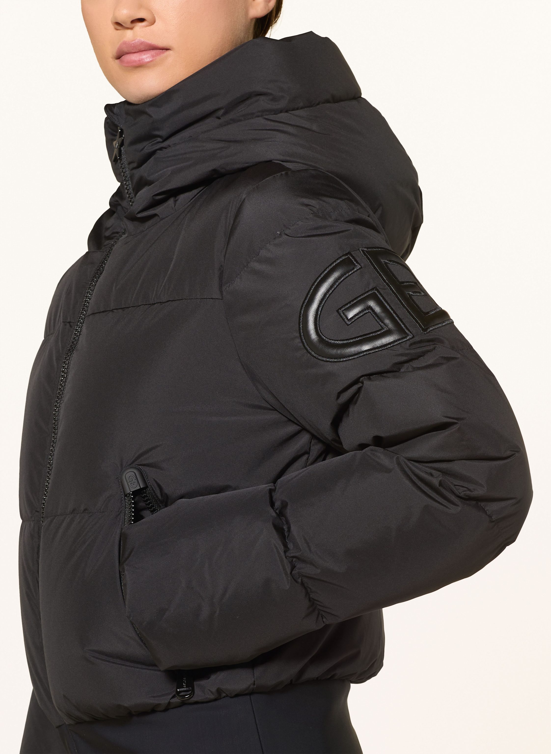 Thumbnail - Goldbergh Daunen-Skijacke Village schwarz