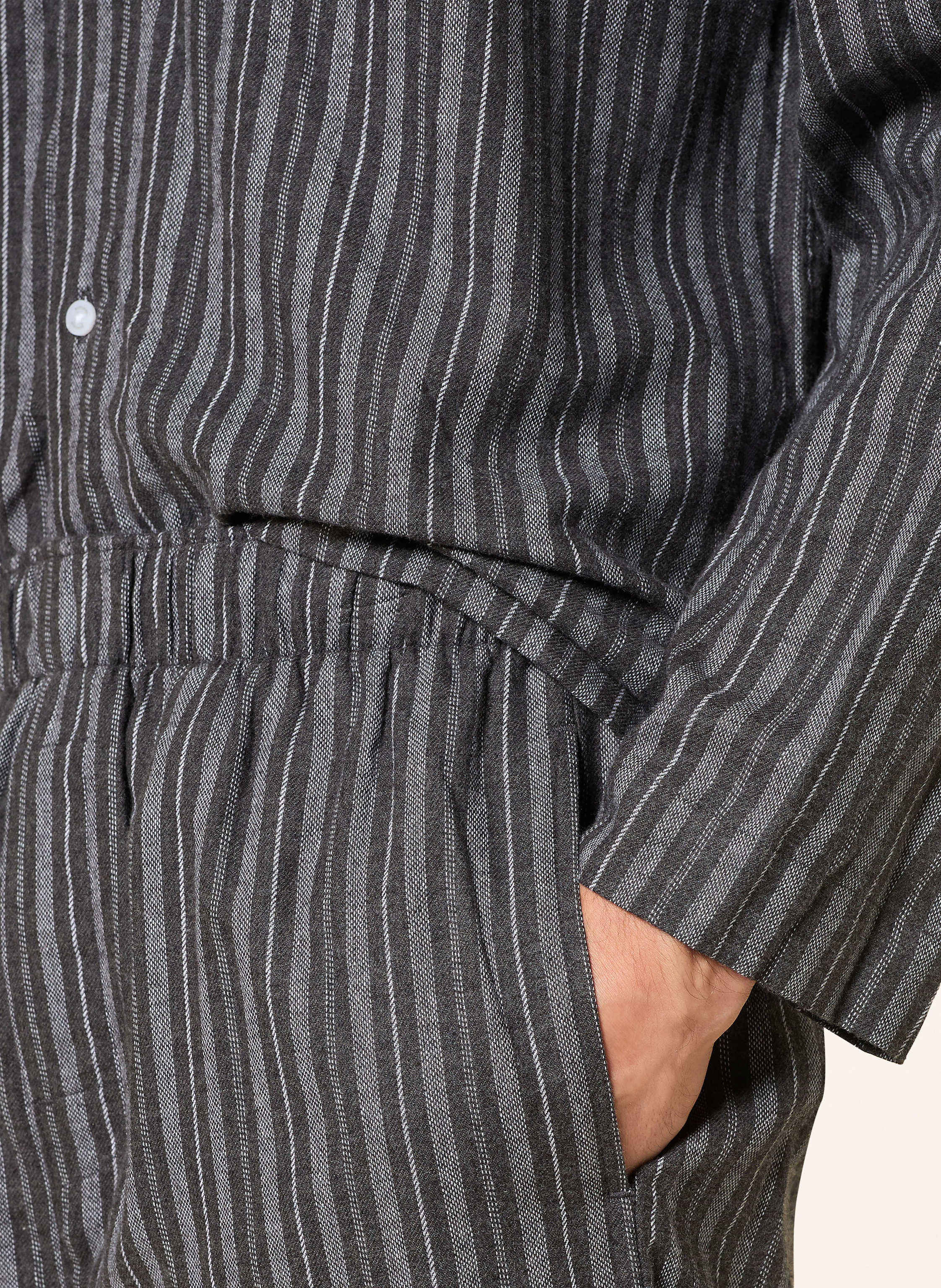Thumbnail - Calvin Klein Schlafhose Flannel Sleep Aus Flanell grau