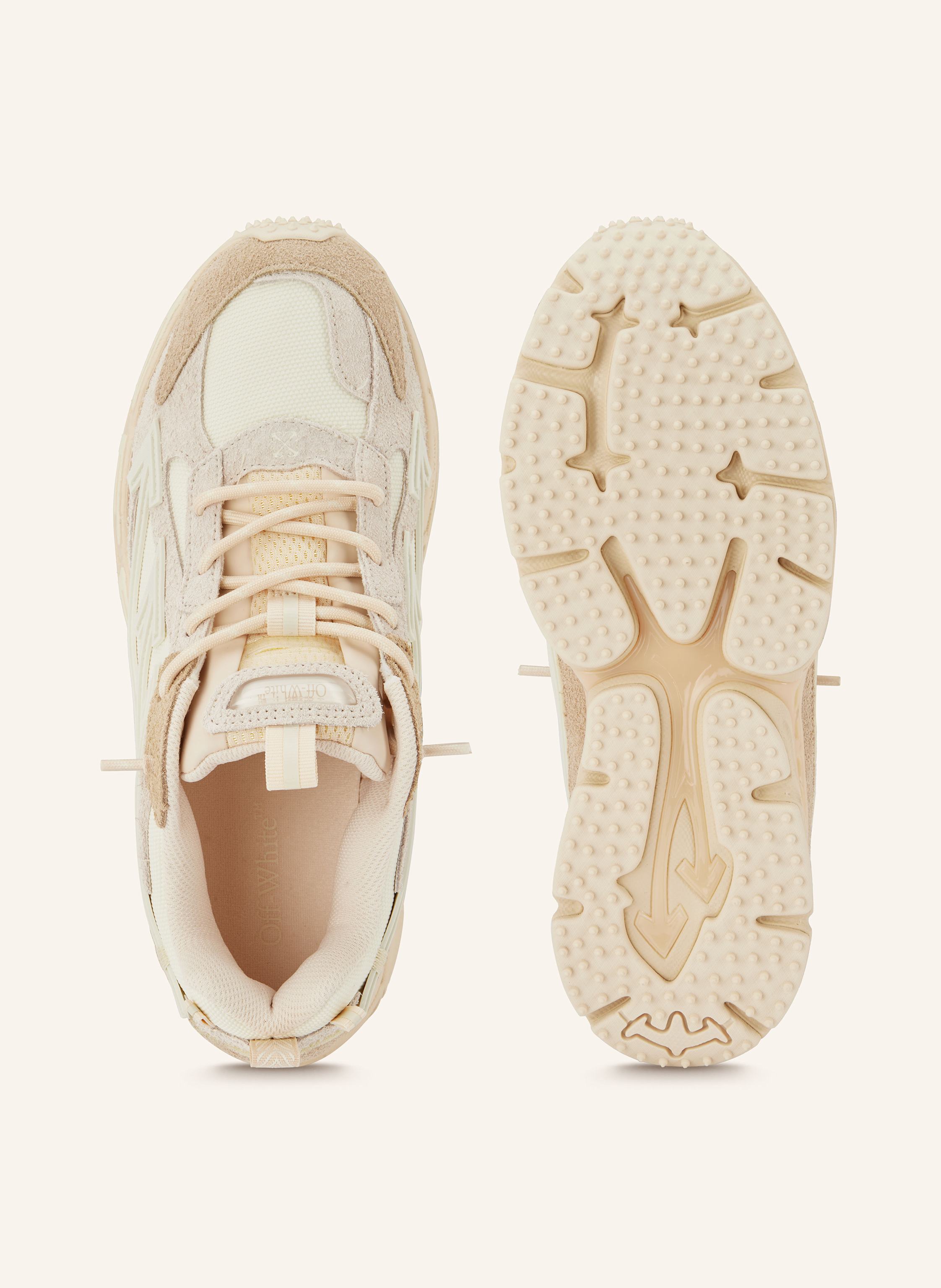 Thumbnail - Off-White Sneaker Ow Be Right Back beige