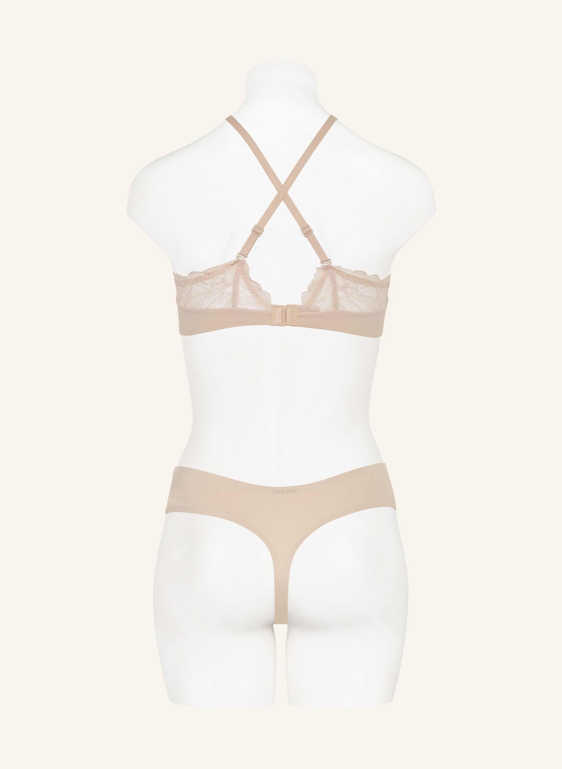 Thumbnail - Calvin Klein Schalen-Bh Lightly Lined beige
